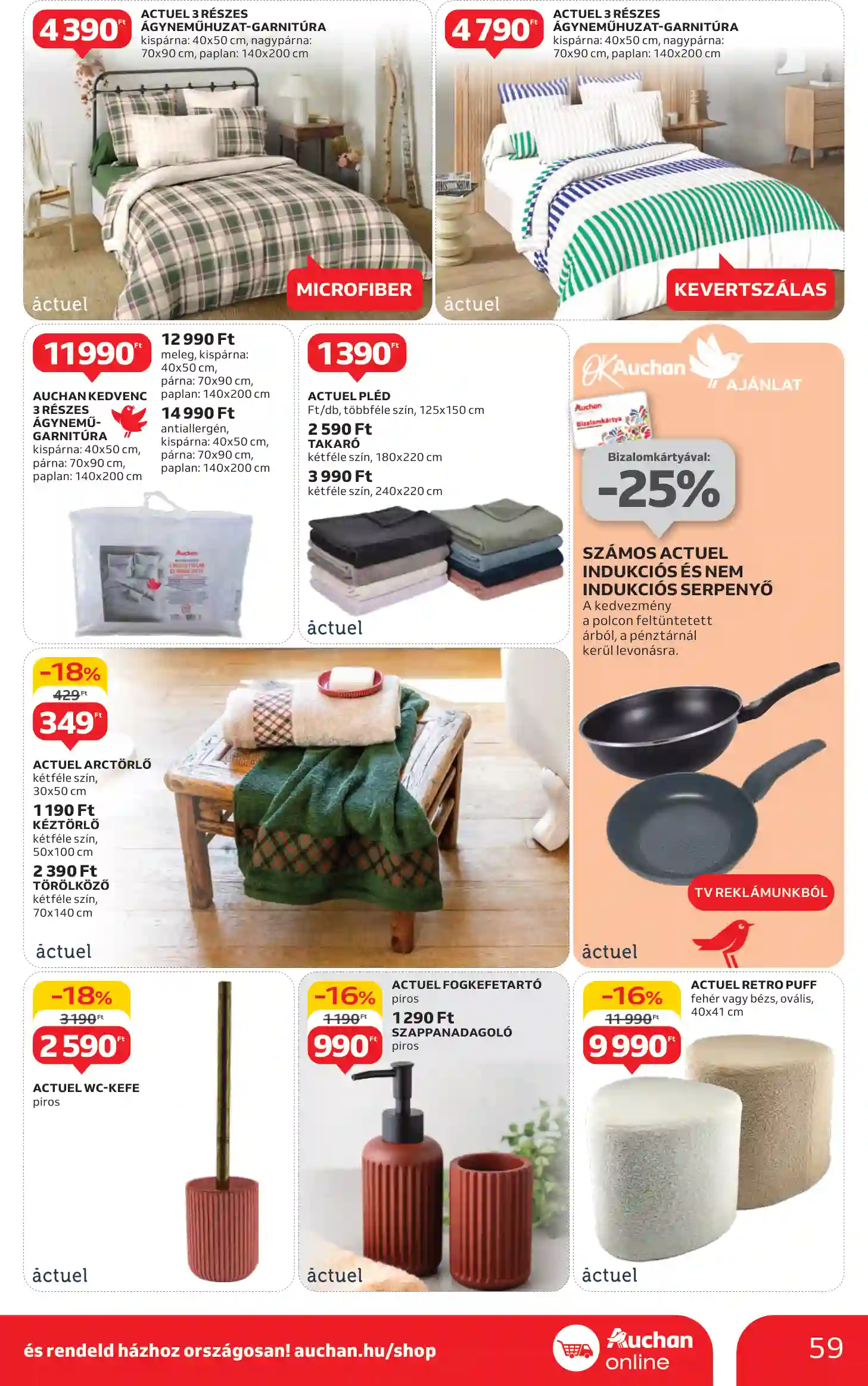Auchan akciós újság 40. hét (55 oldal)