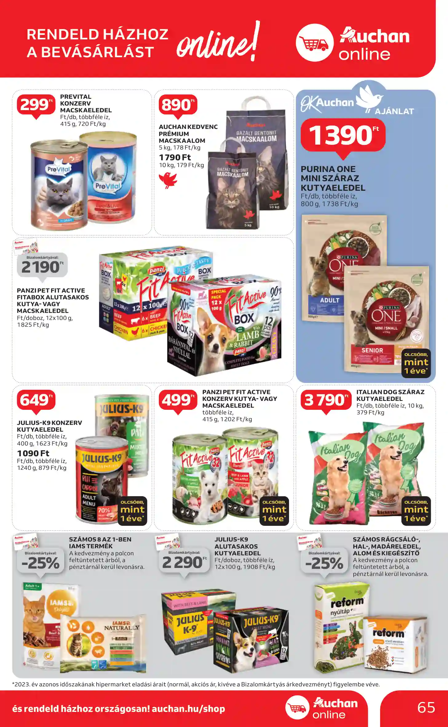 Auchan akciós újság 40. hét (62 oldal)