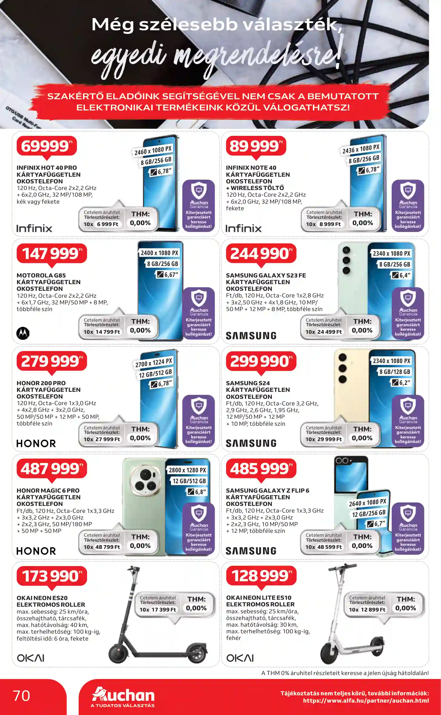 Auchan akciós újság 40. hét (67 oldal)