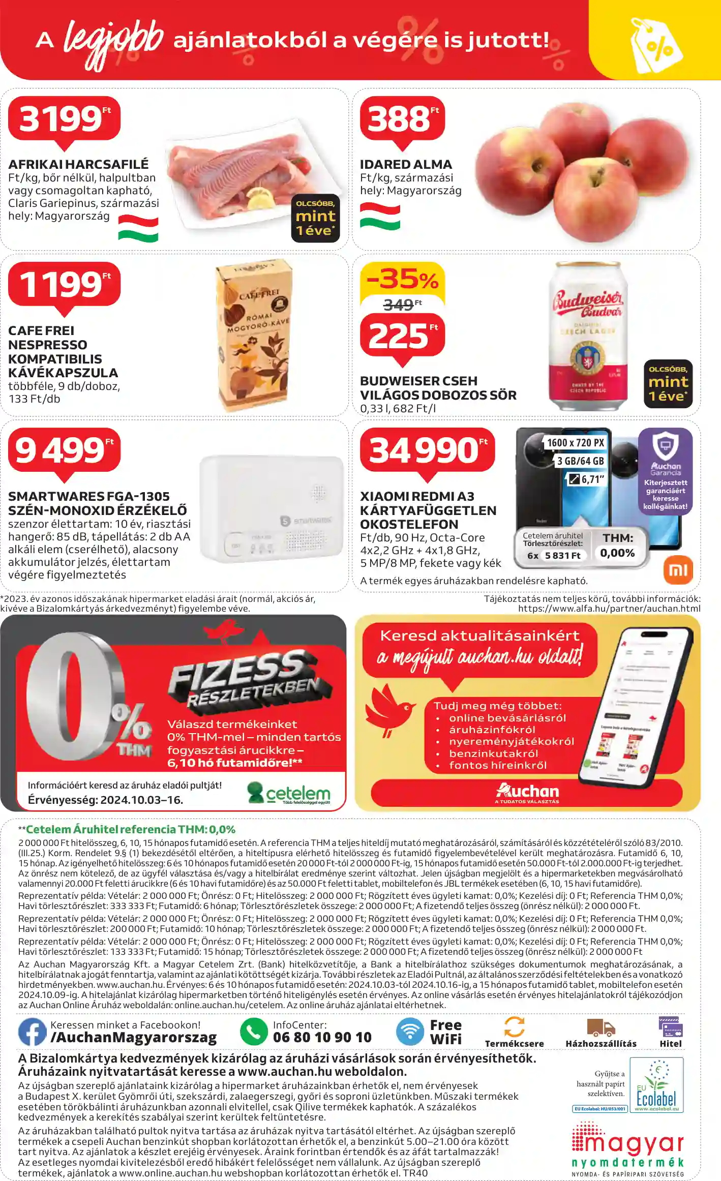 Auchan akciós újság 40. hét (72 oldal)