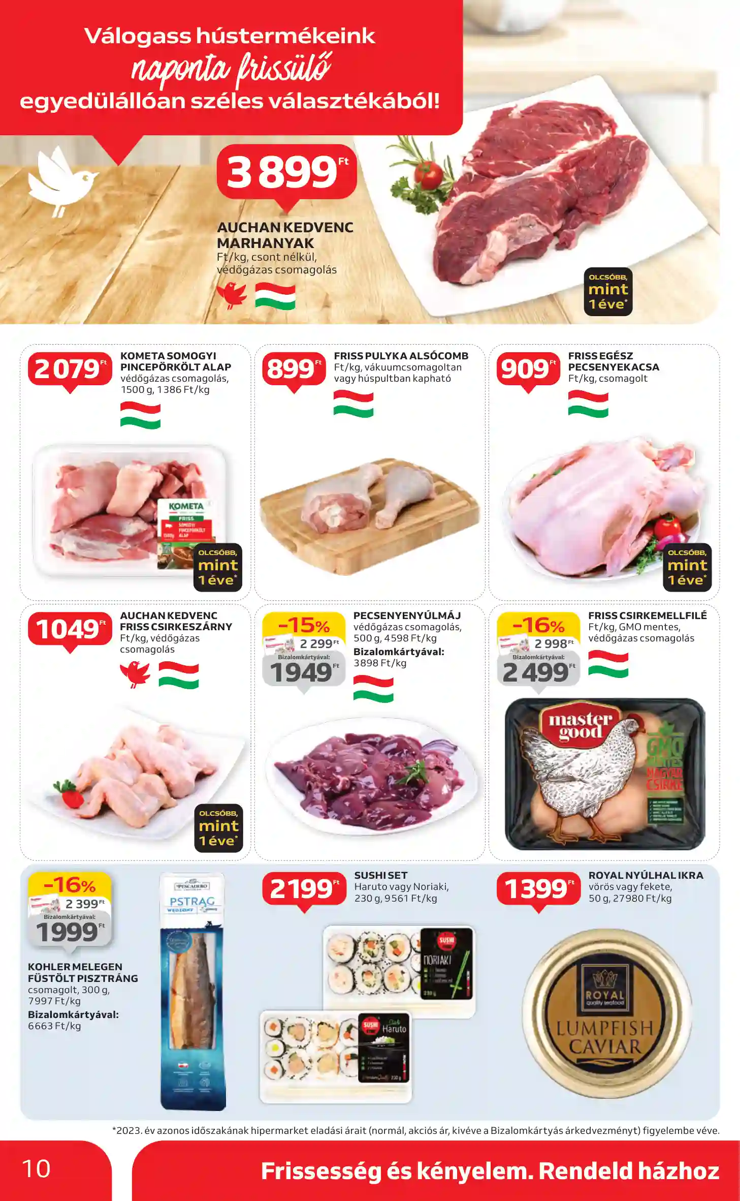 Auchan akciós újság 40. hét (74 oldal)