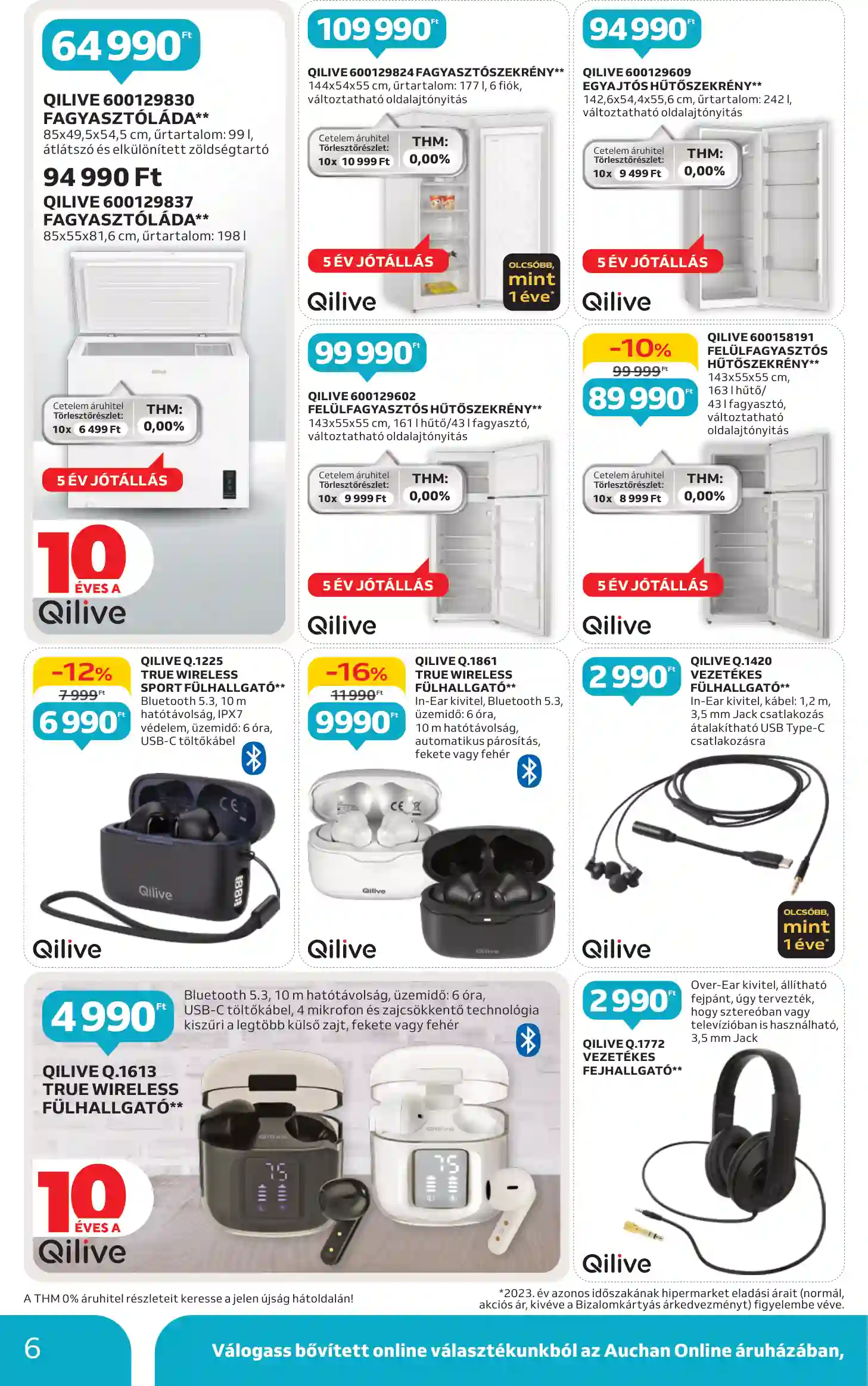 Auchan akciós újság 40. hét (8 oldal)