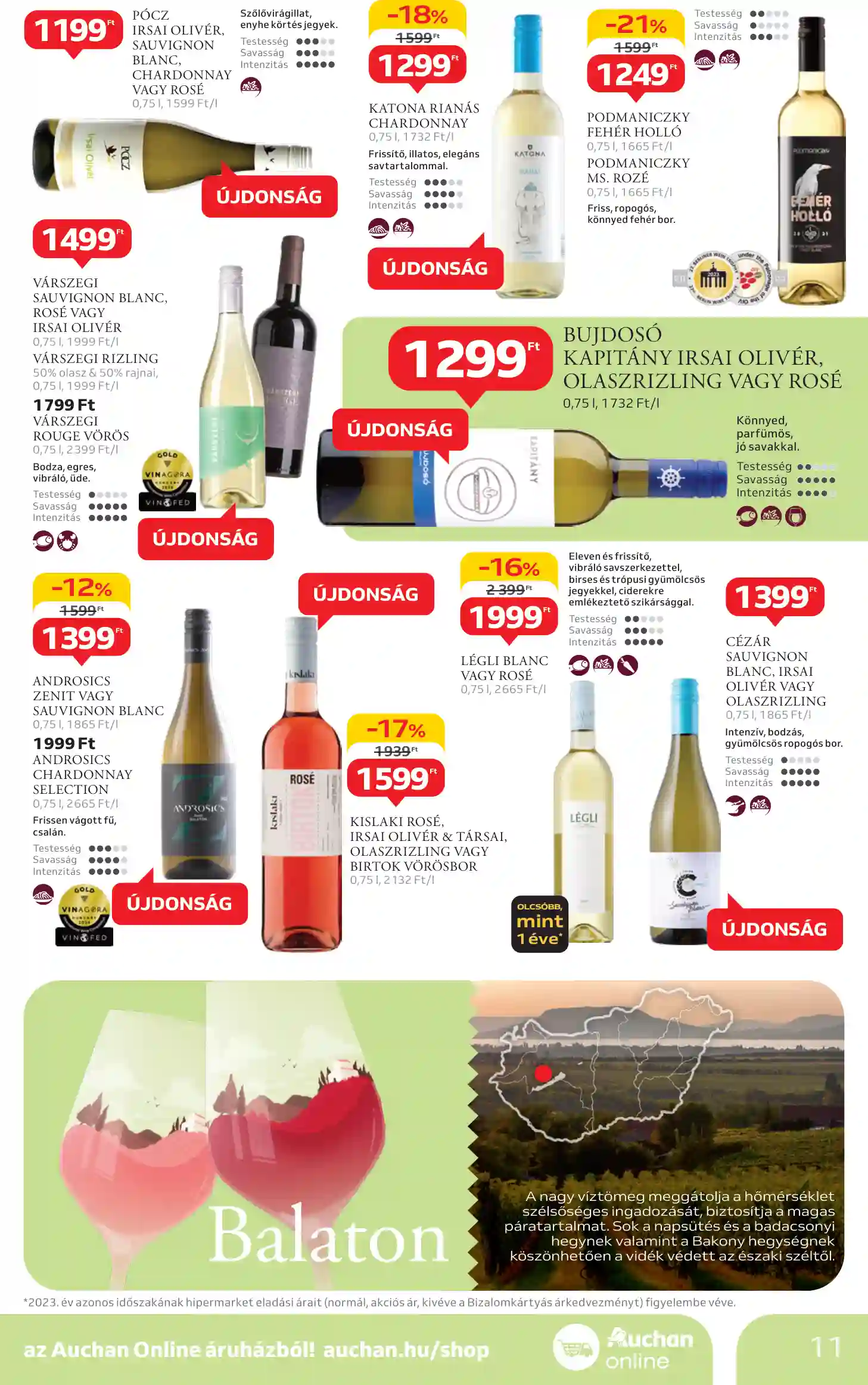Auchan akciós újság 40. hét (3 oldal)
