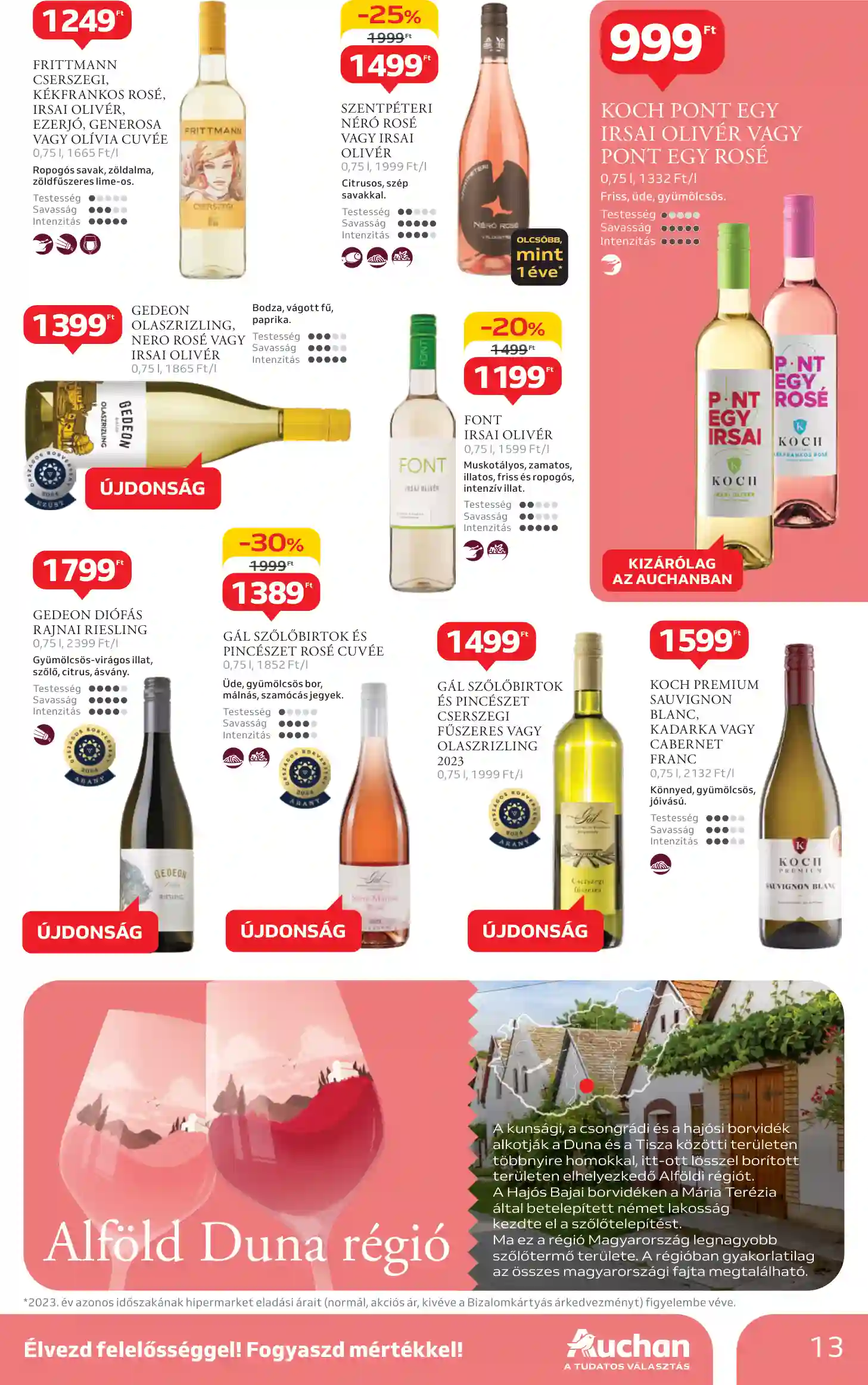 Auchan akciós újság 40. hét (5 oldal)
