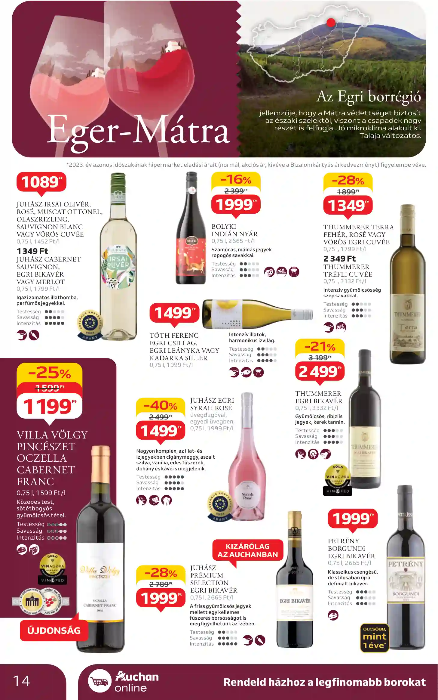 Auchan akciós újság 40. hét (6 oldal)