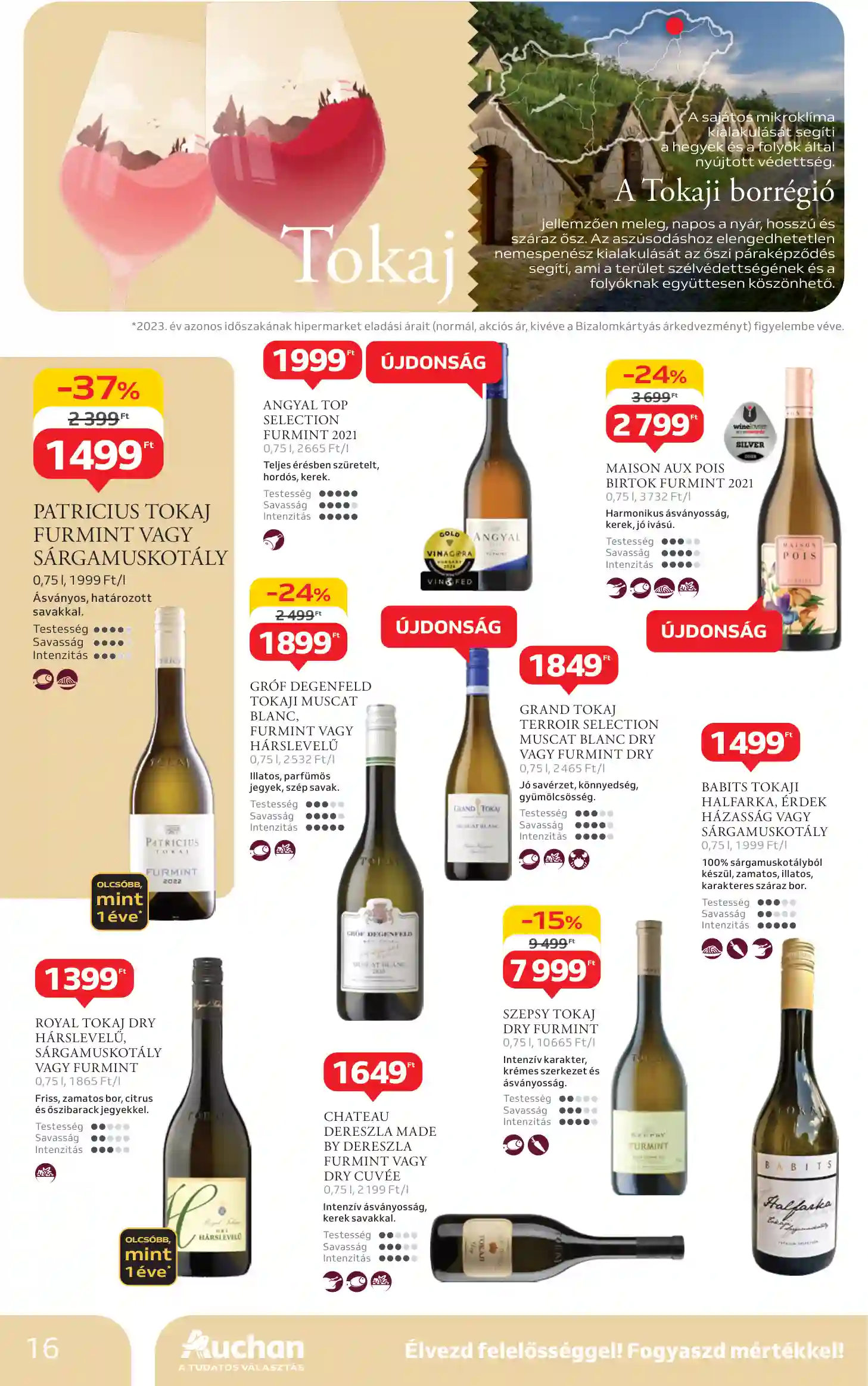 Auchan akciós újság 40. hét (8 oldal)