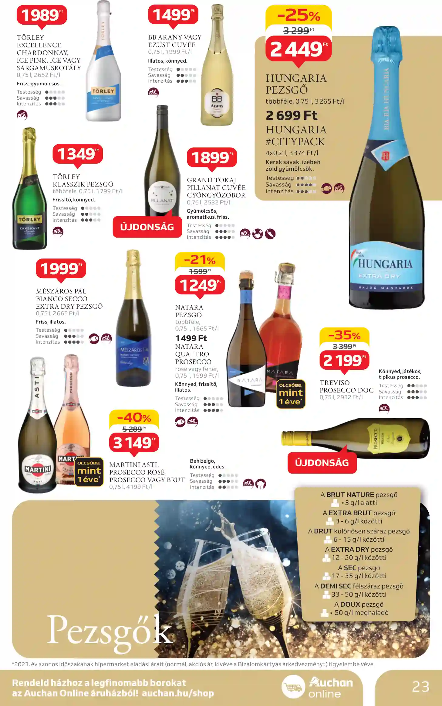 Auchan akciós újság 40. hét (16 oldal)