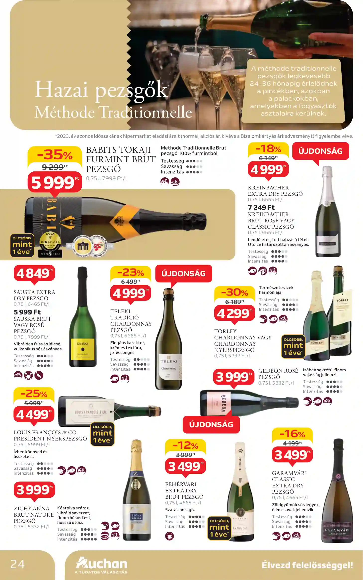 Auchan akciós újság 40. hét (17 oldal)