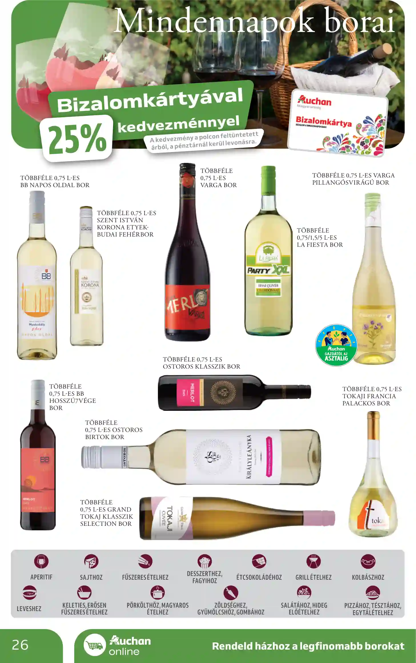Auchan akciós újság 40. hét (19 oldal)