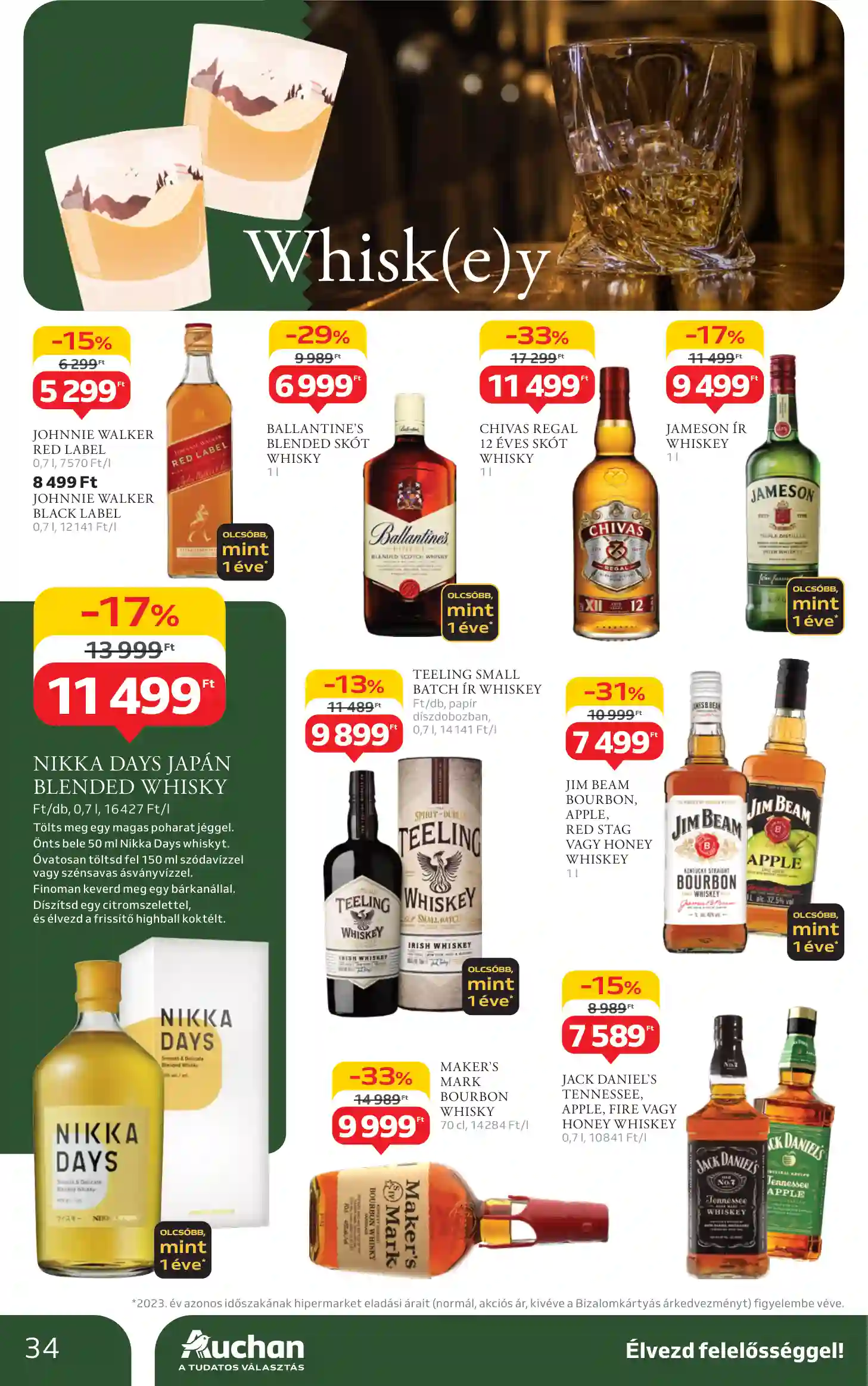 Auchan akciós újság 40. hét (28 oldal)