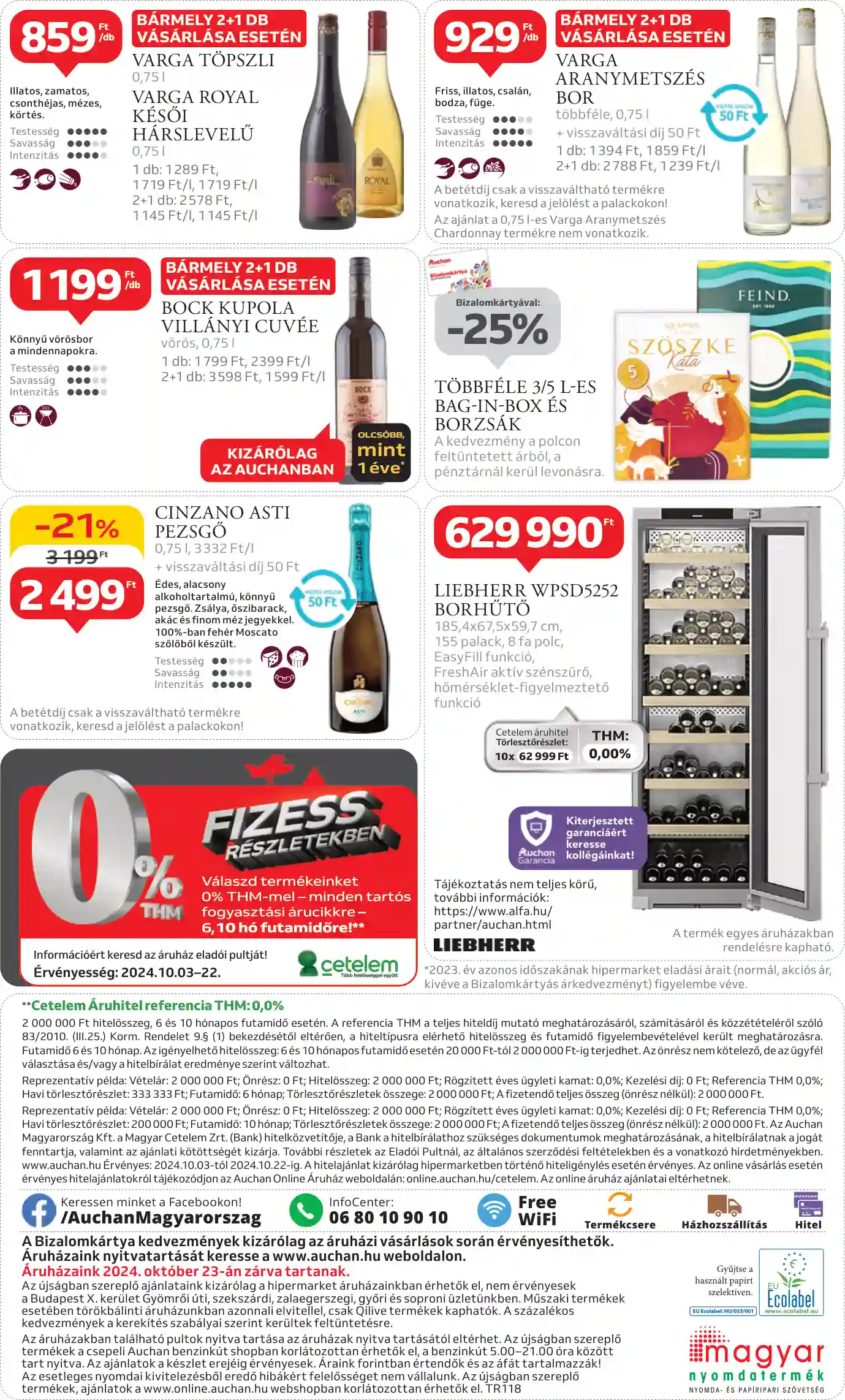 Auchan akciós újság 40. hét (30 oldal)
