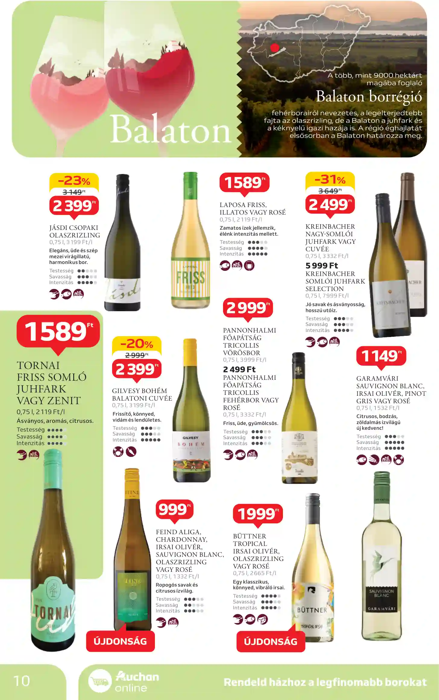 Auchan akciós újság 40. hét (36 oldal)