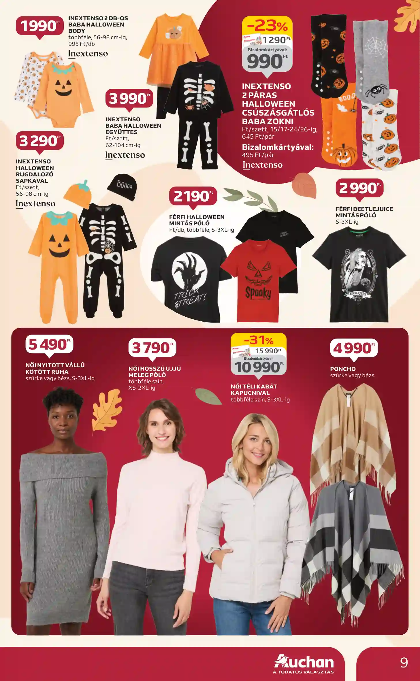 Auchan akciós újság 40. hét (13 oldal)