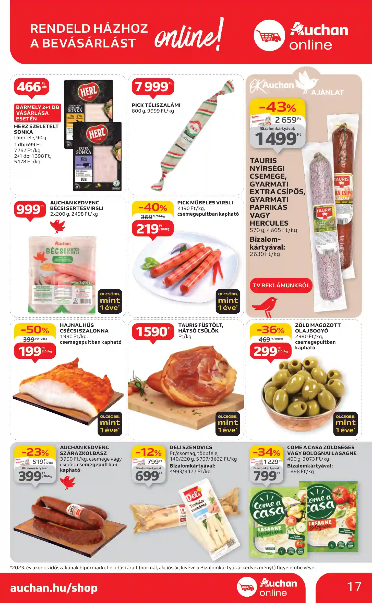 Auchan akciós újság 41. hét (9 oldal)