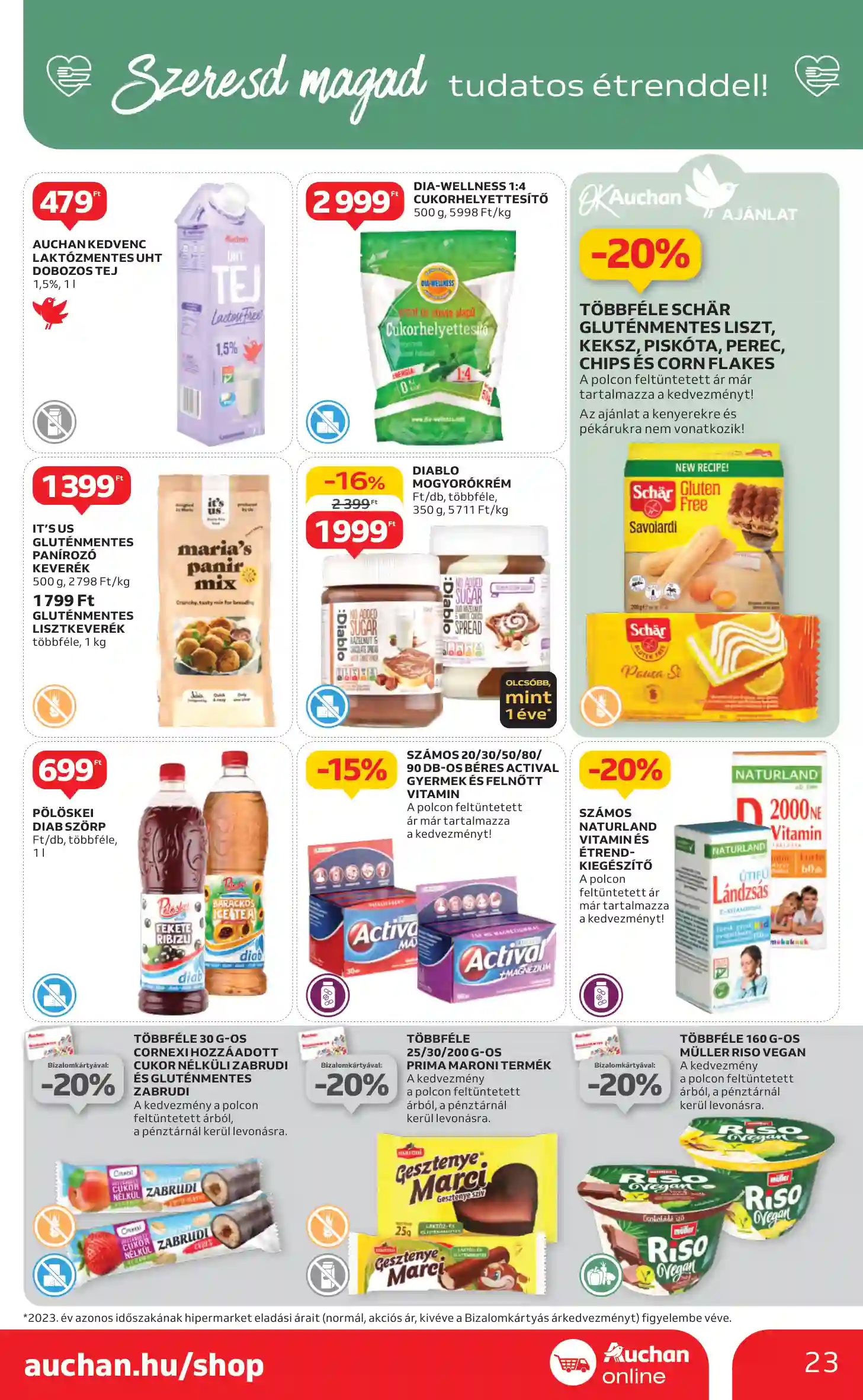 Auchan akciós újság 41. hét (16 oldal)