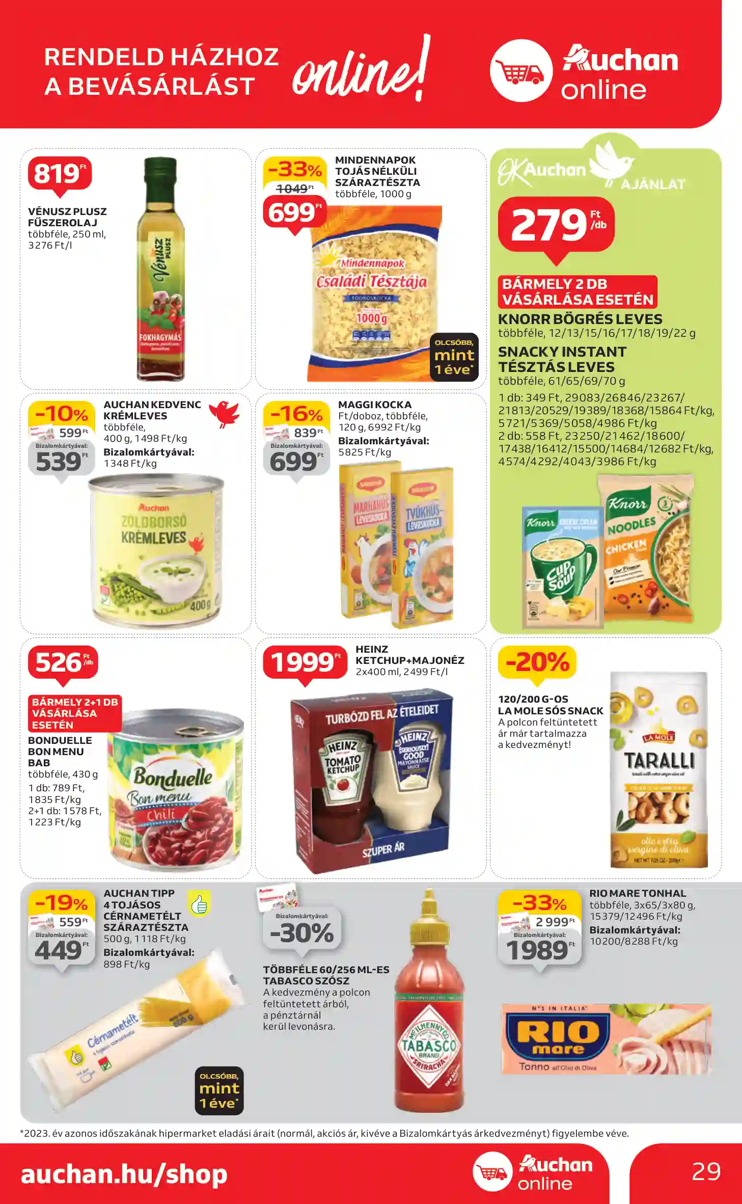 Auchan akciós újság 41. hét (22 oldal)