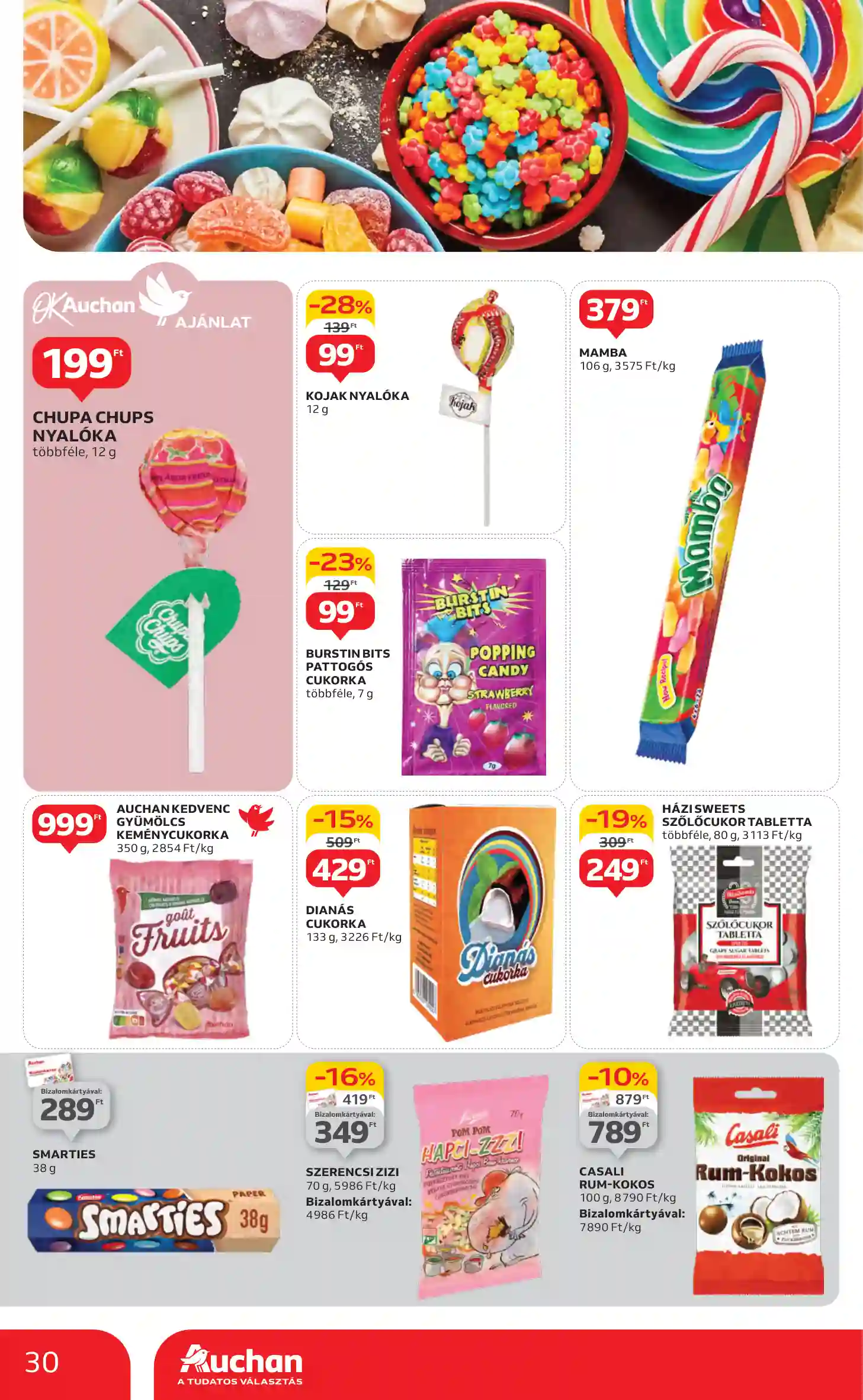 Auchan akciós újság 41. hét (23 oldal)