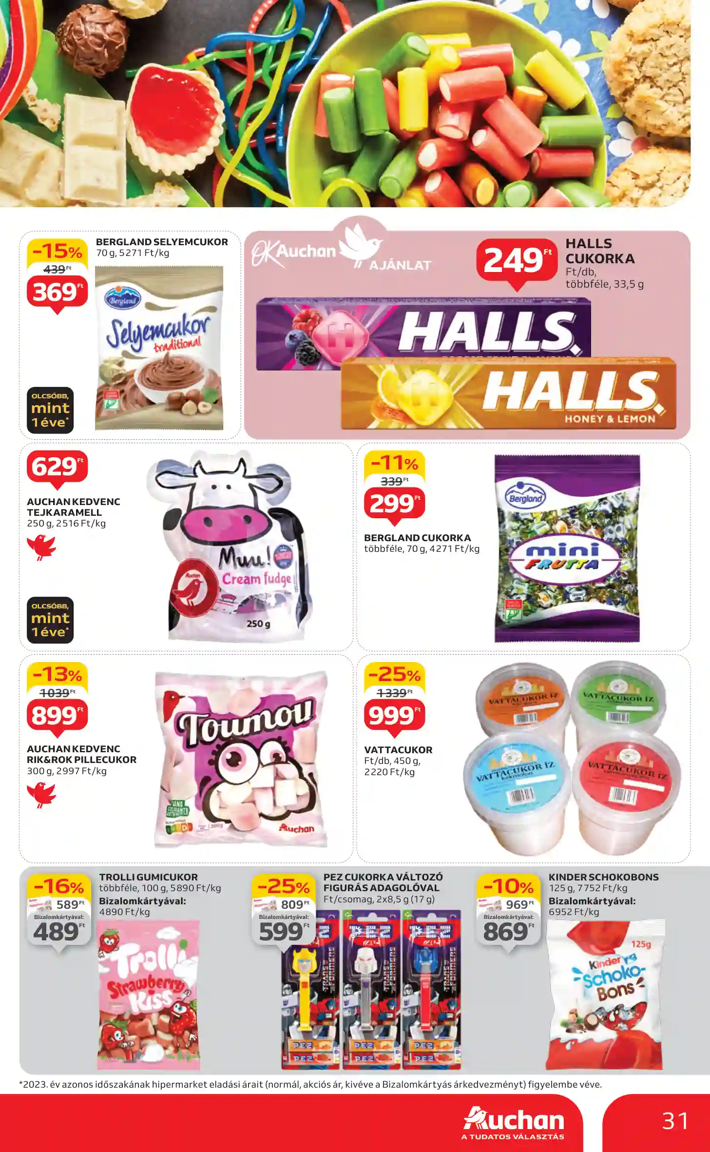 Auchan akciós újság 41. hét (25 oldal)