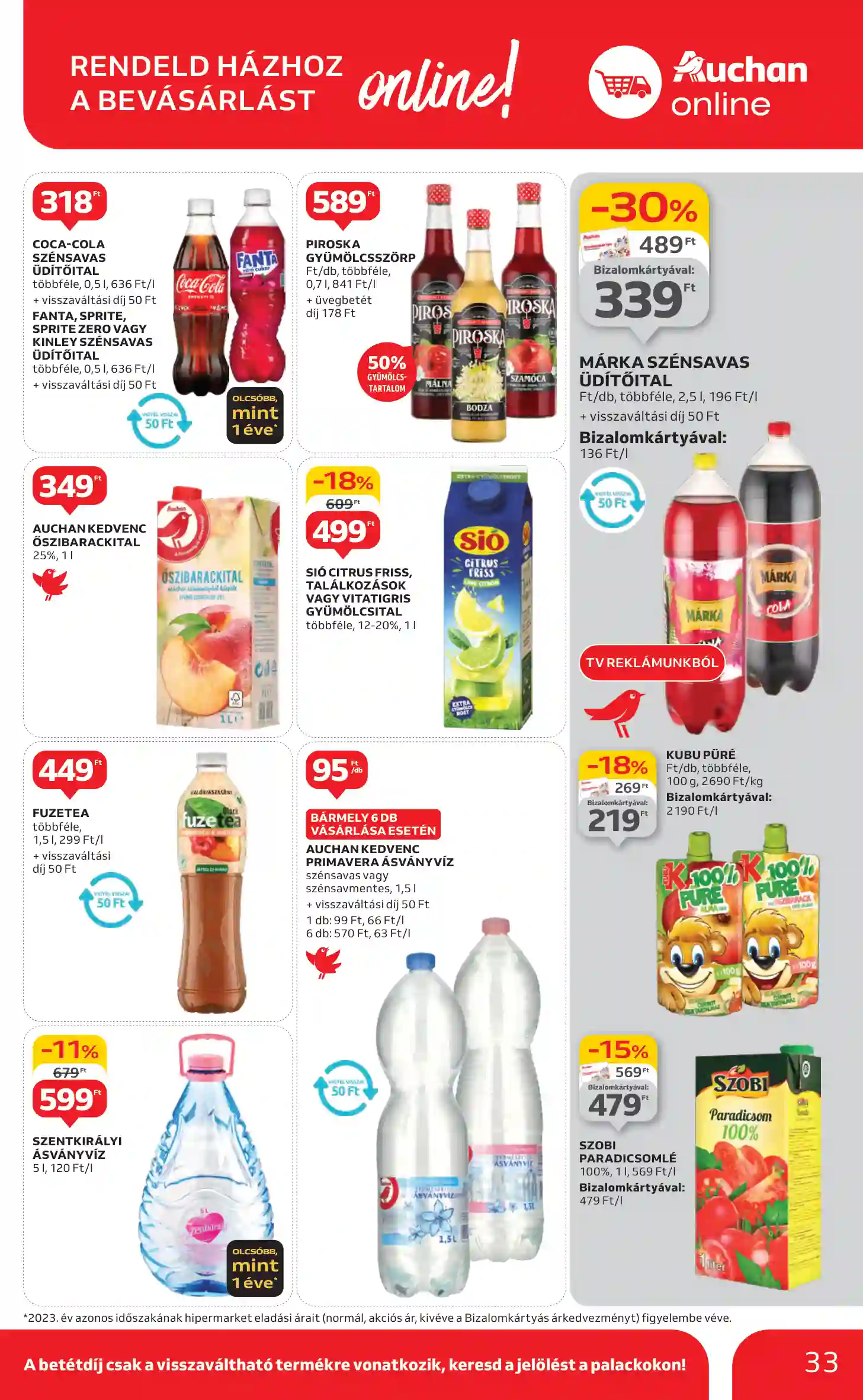 Auchan akciós újság 41. hét (27 oldal)