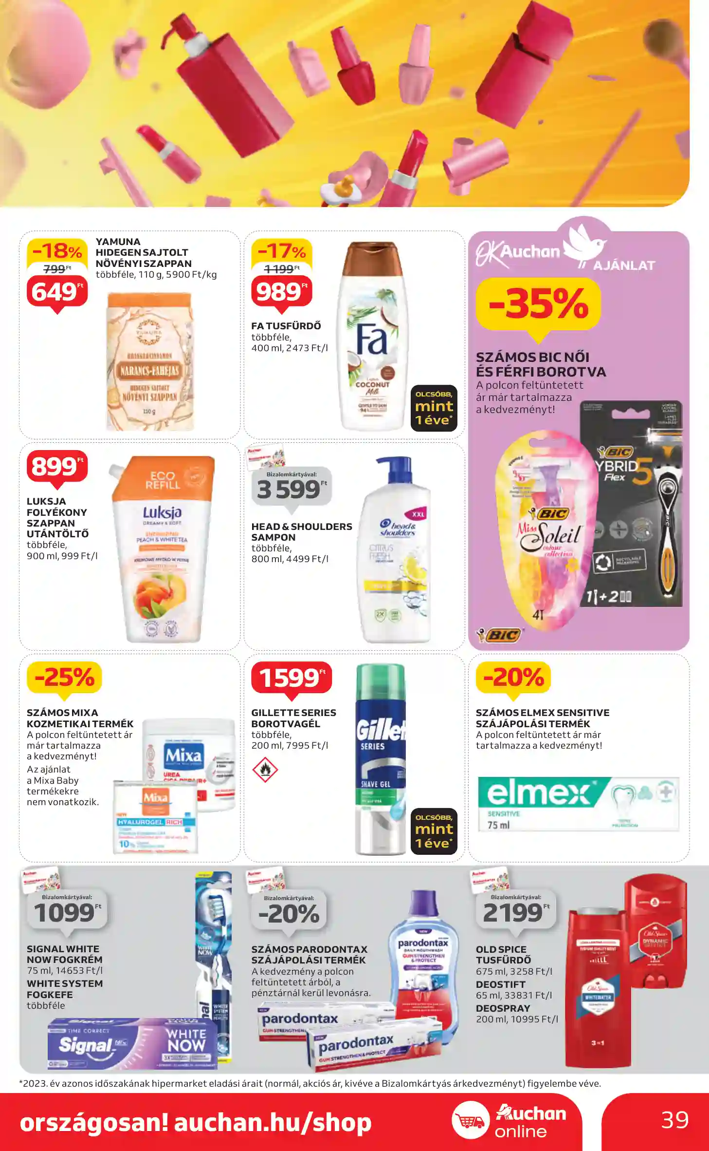 Auchan akciós újság 41. hét (33 oldal)