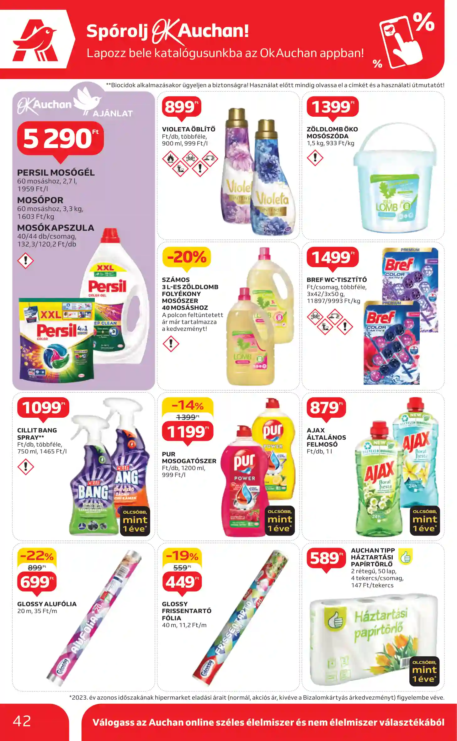 Auchan akciós újság 41. hét (37 oldal)