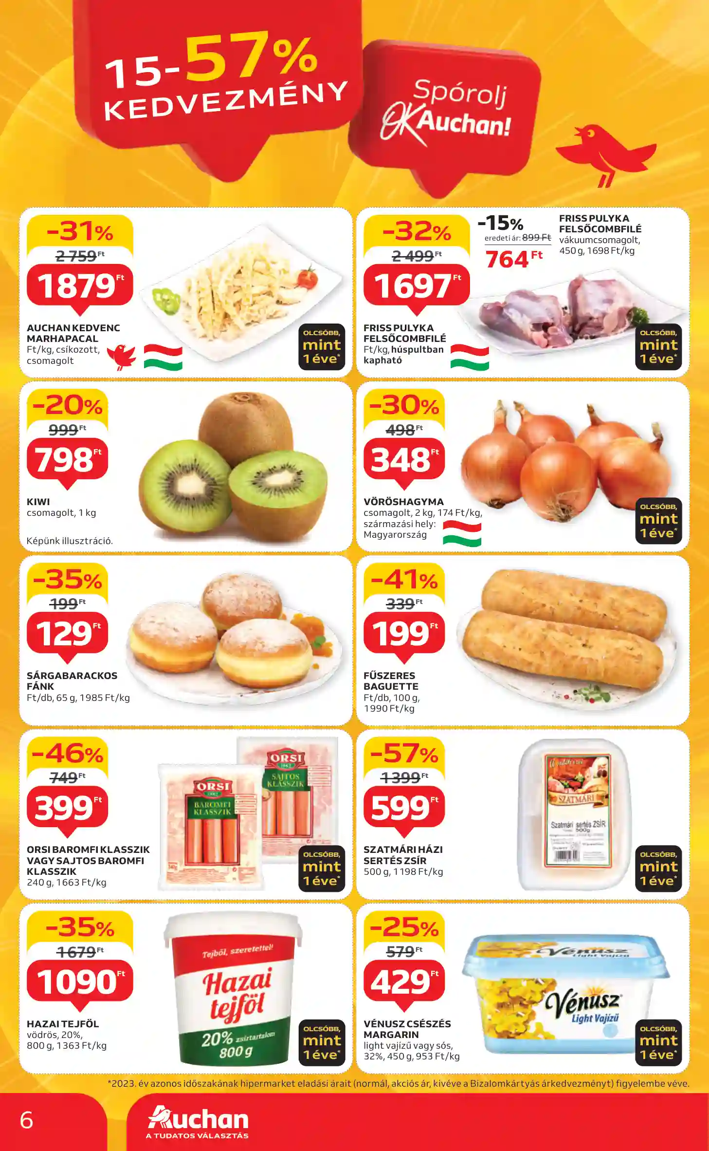 Auchan akciós újság 41. hét (46 oldal)