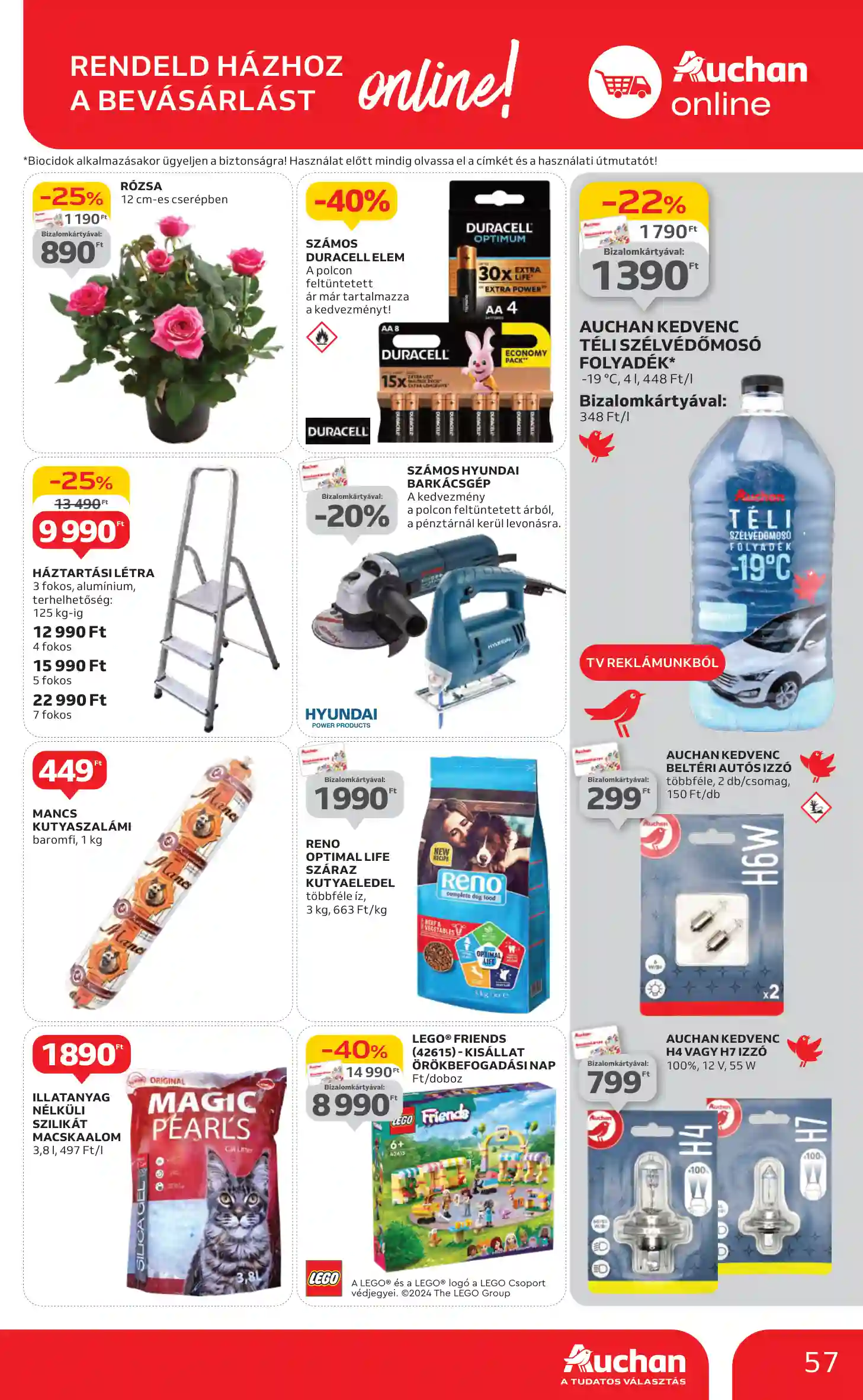 Auchan akciós újság 41. hét (53 oldal)