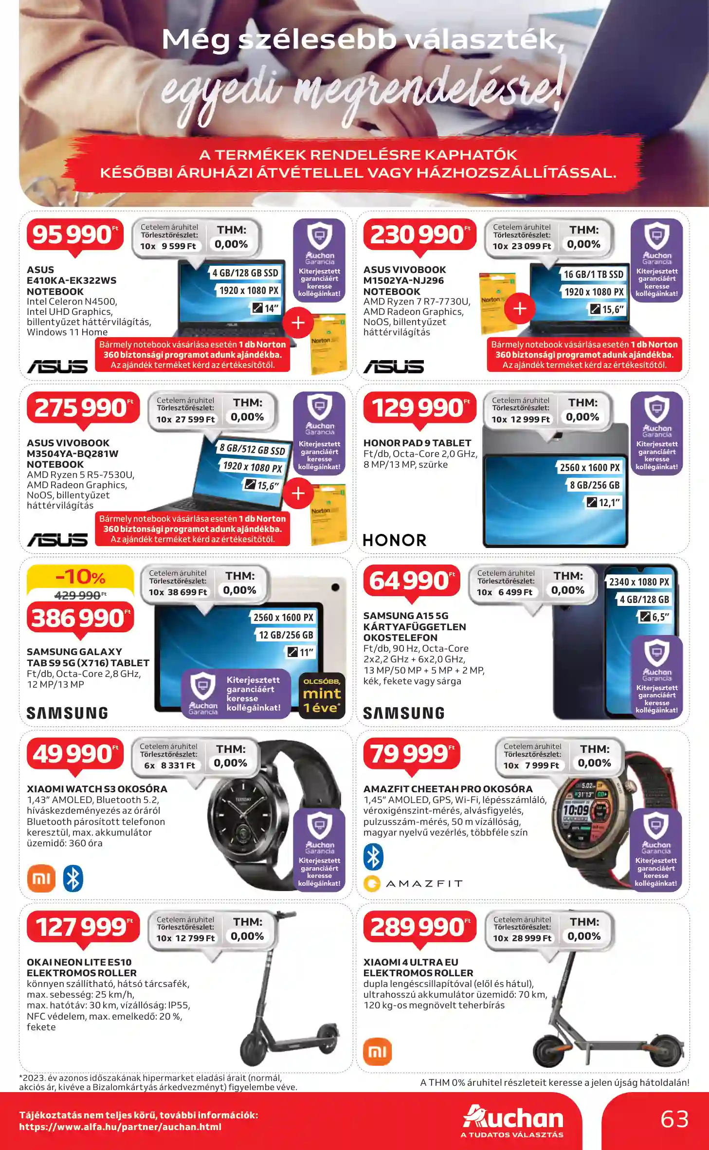 Auchan akciós újság 41. hét (60 oldal)