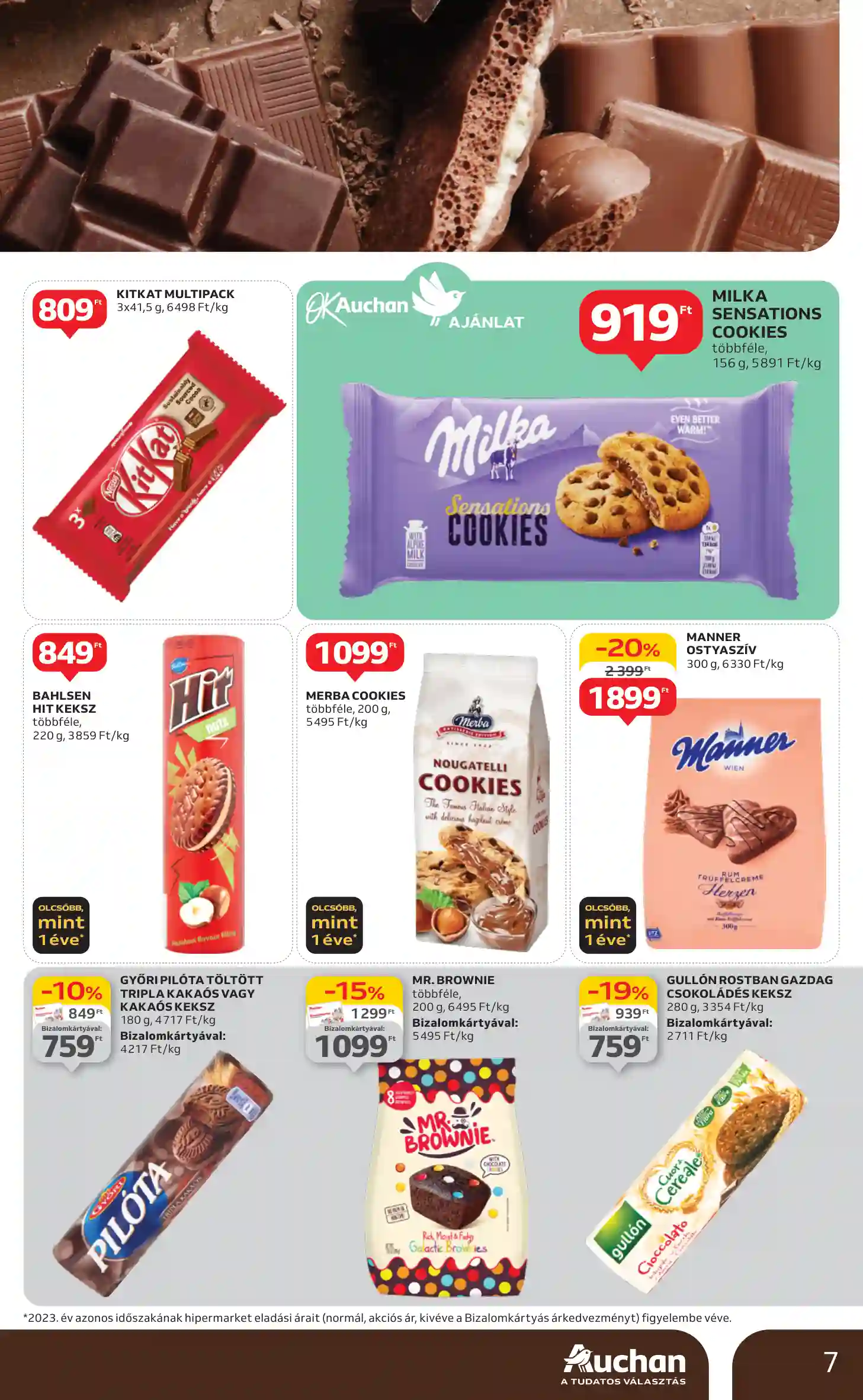 Auchan akciós újság 41. hét (7 oldal)
