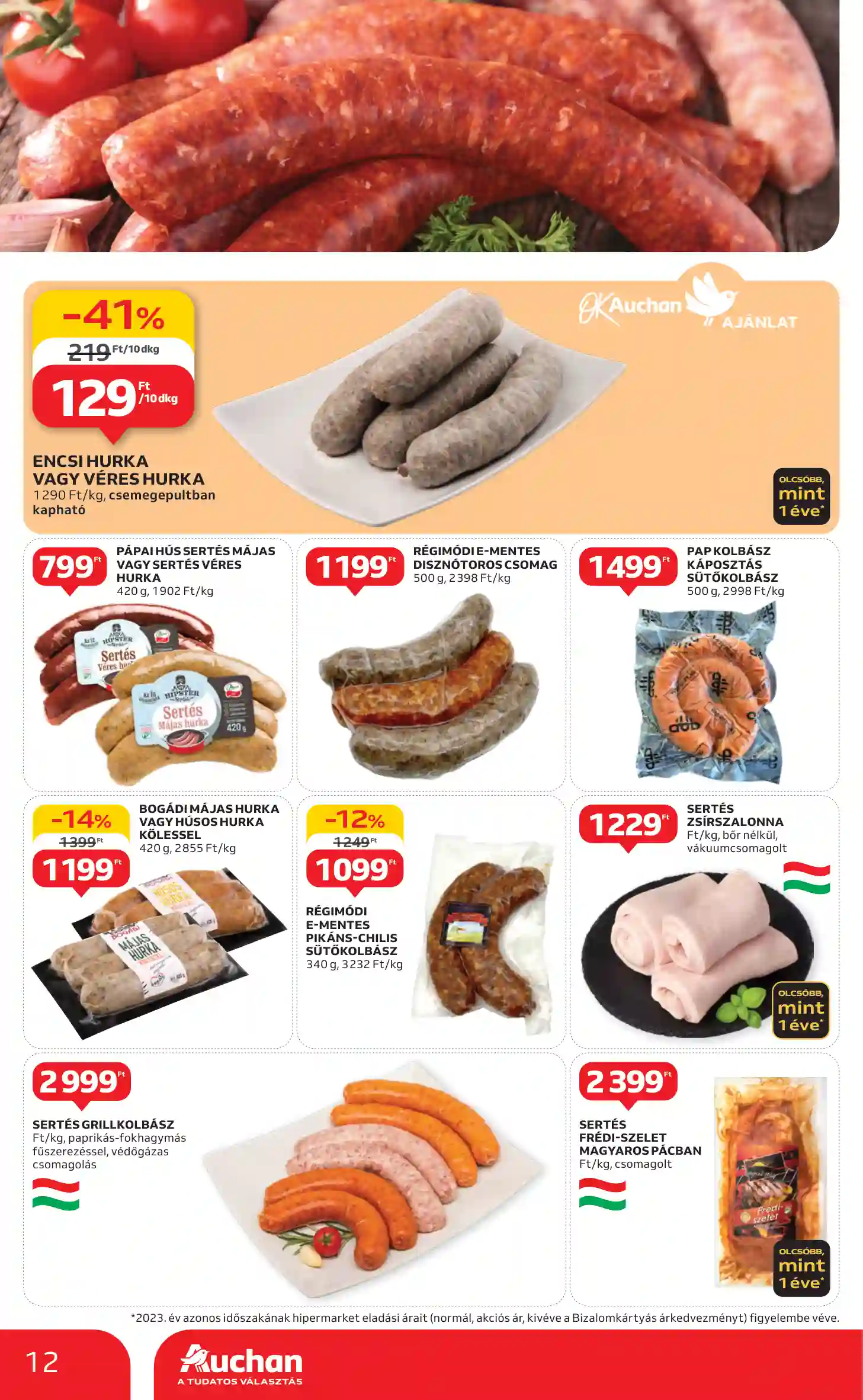 Auchan akciós újság 42. hét (4 oldal)