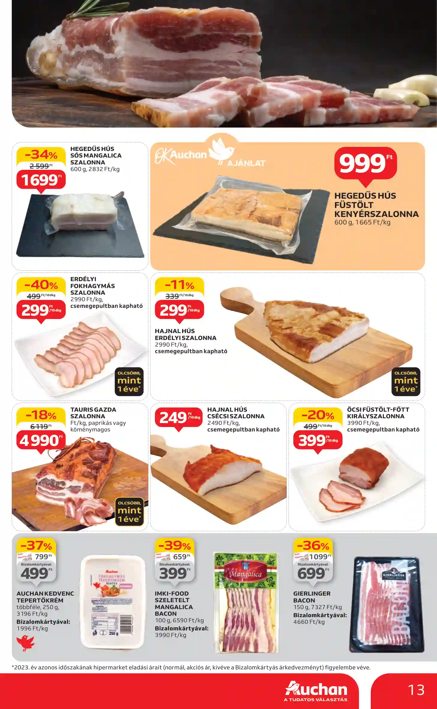 Auchan akciós újság 42. hét (5 oldal)