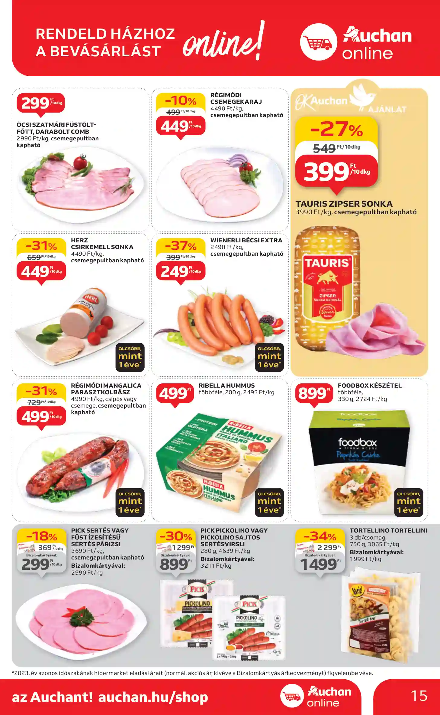 Auchan akciós újság 42. hét (7 oldal)