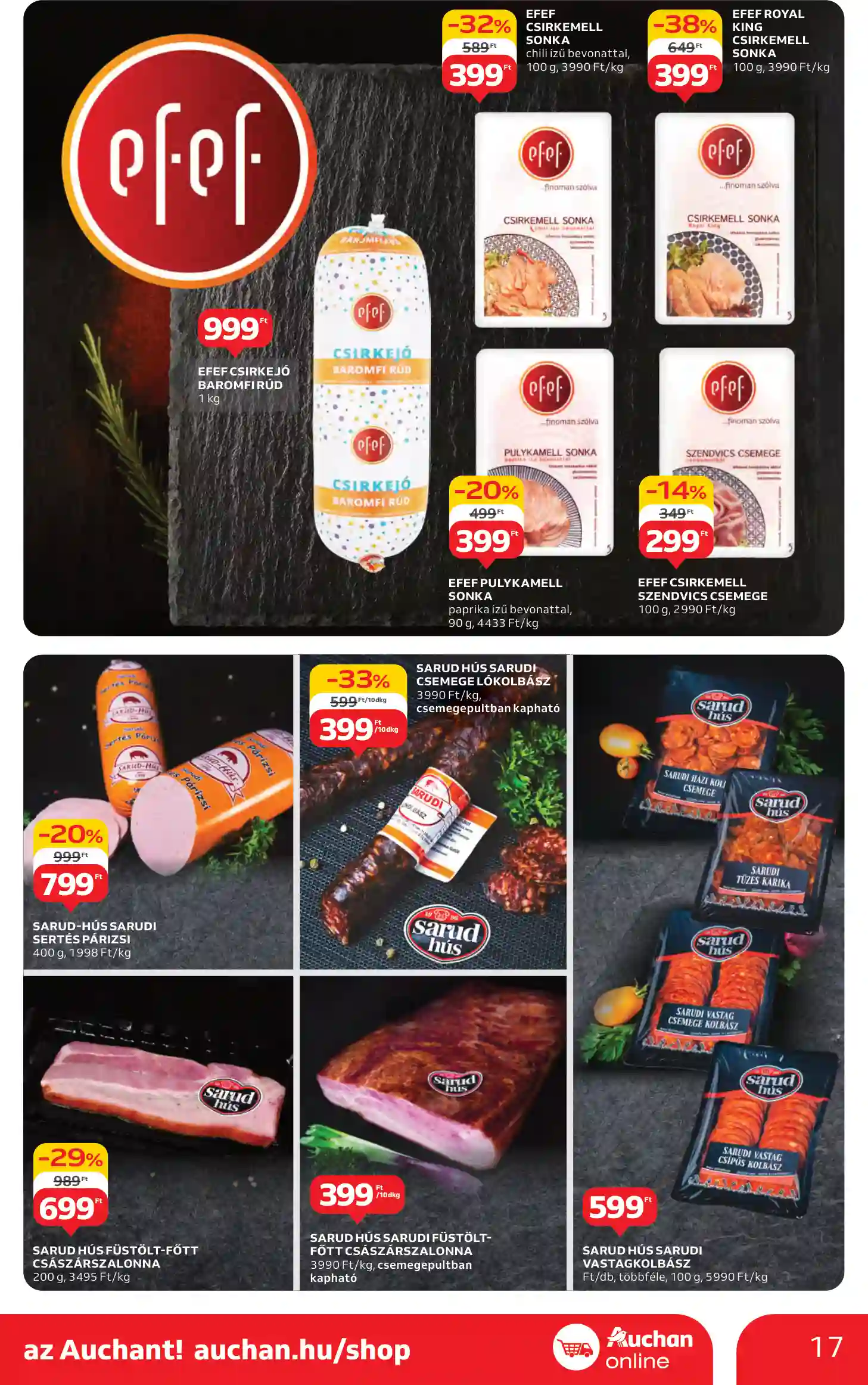 Auchan akciós újság 42. hét (9 oldal)