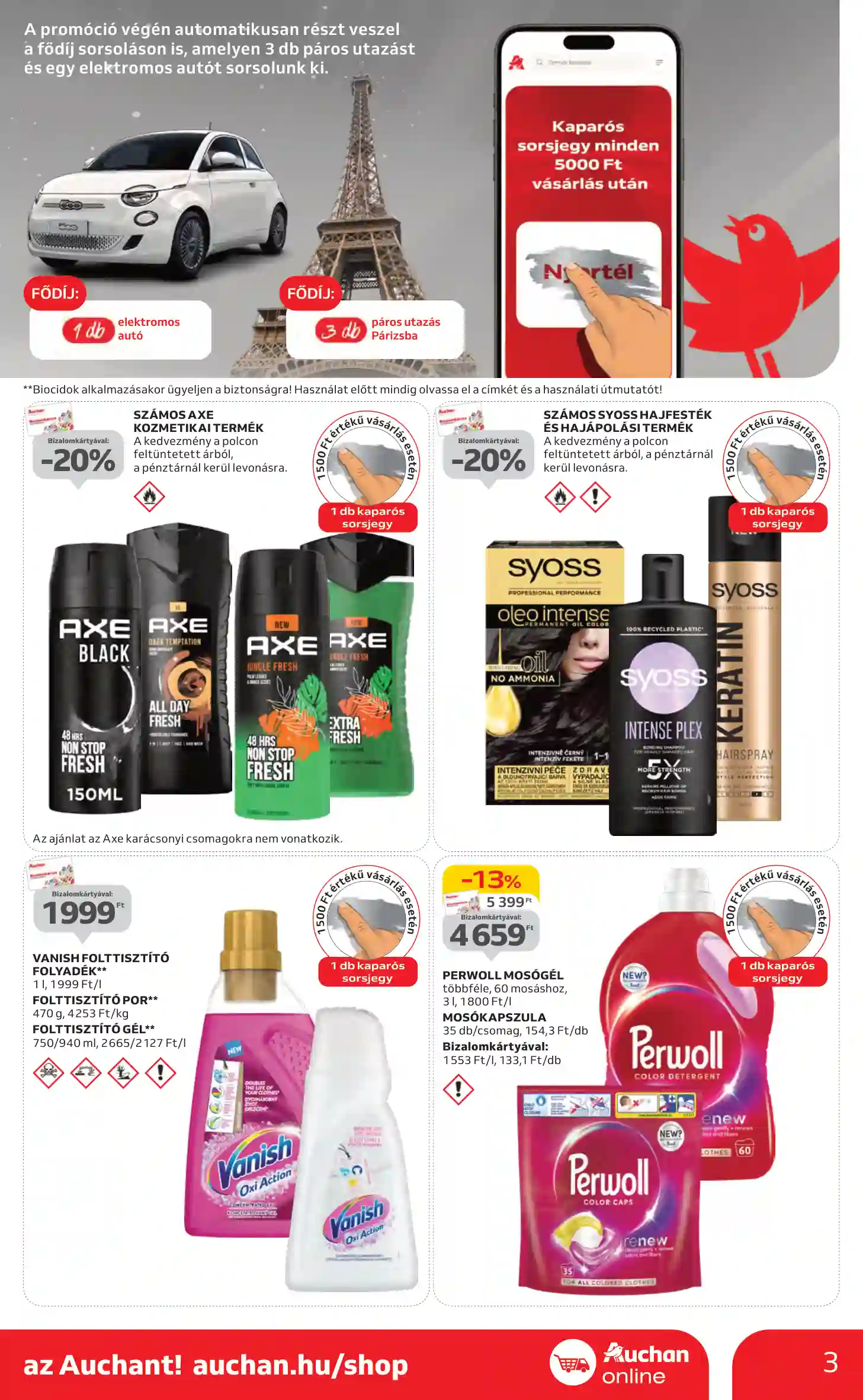 Auchan akciós újság 42. hét (13 oldal)