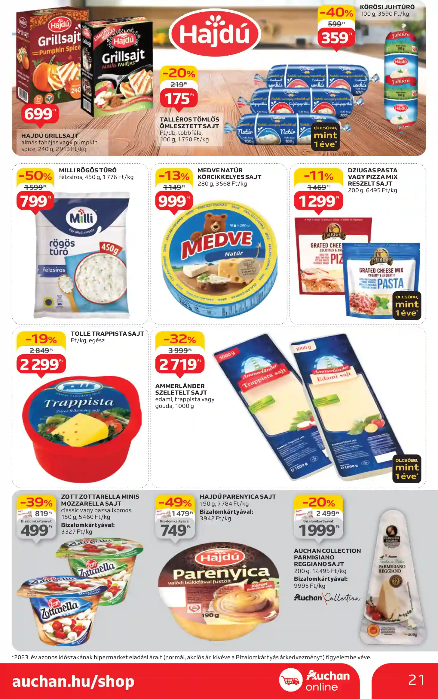 Auchan akciós újság 42. hét (14 oldal)