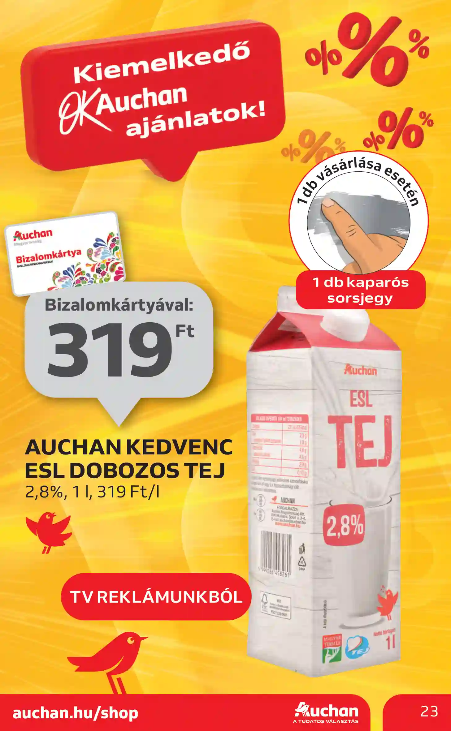 Auchan akciós újság 42. hét (16 oldal)
