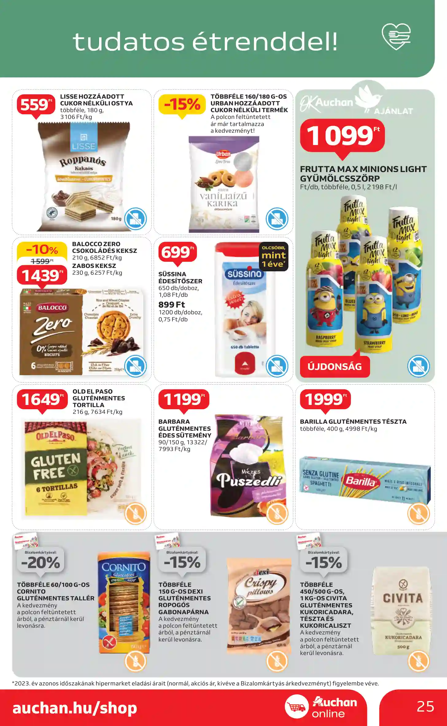 Auchan akciós újság 42. hét (18 oldal)