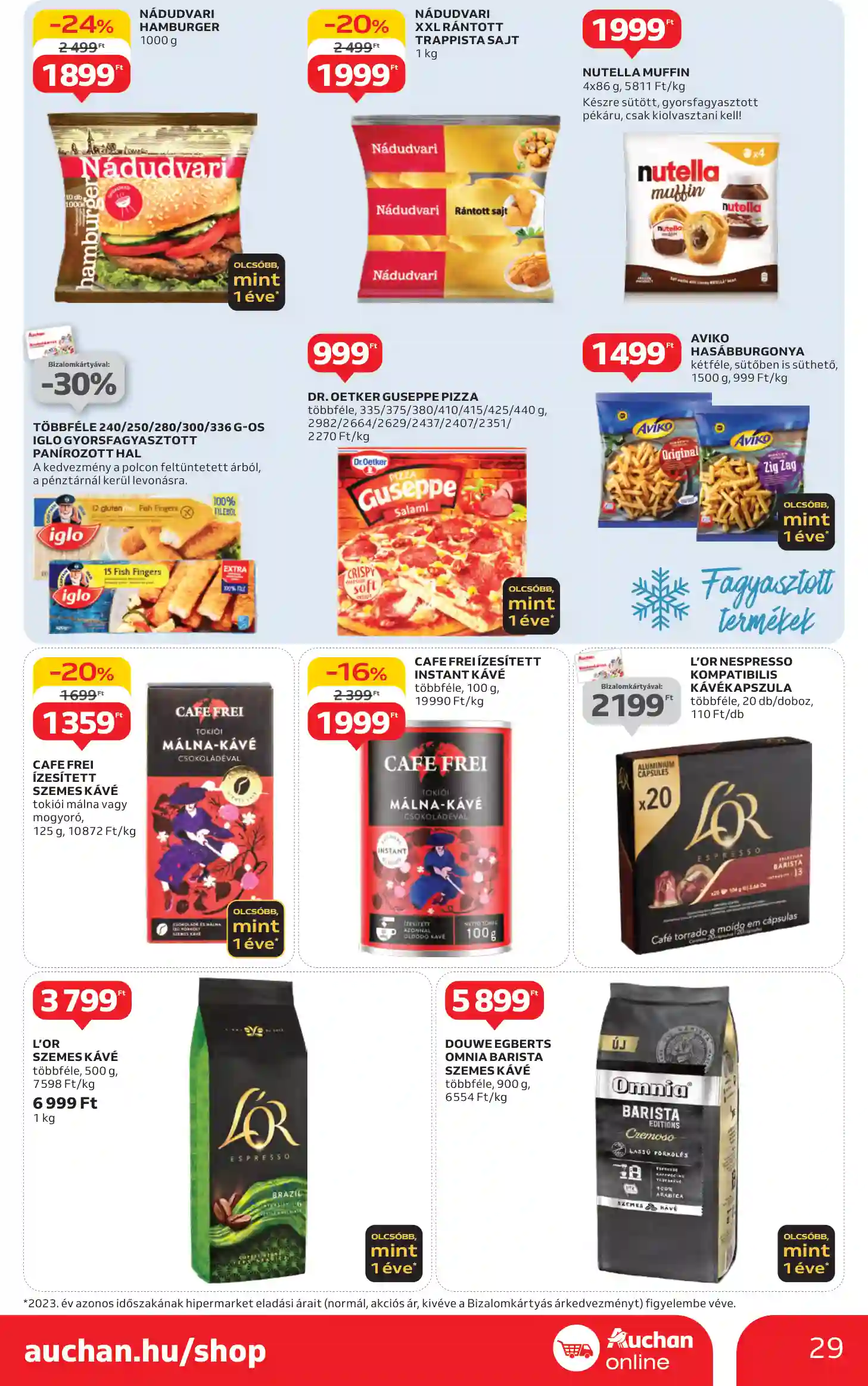 Auchan akciós újság 42. hét (22 oldal)