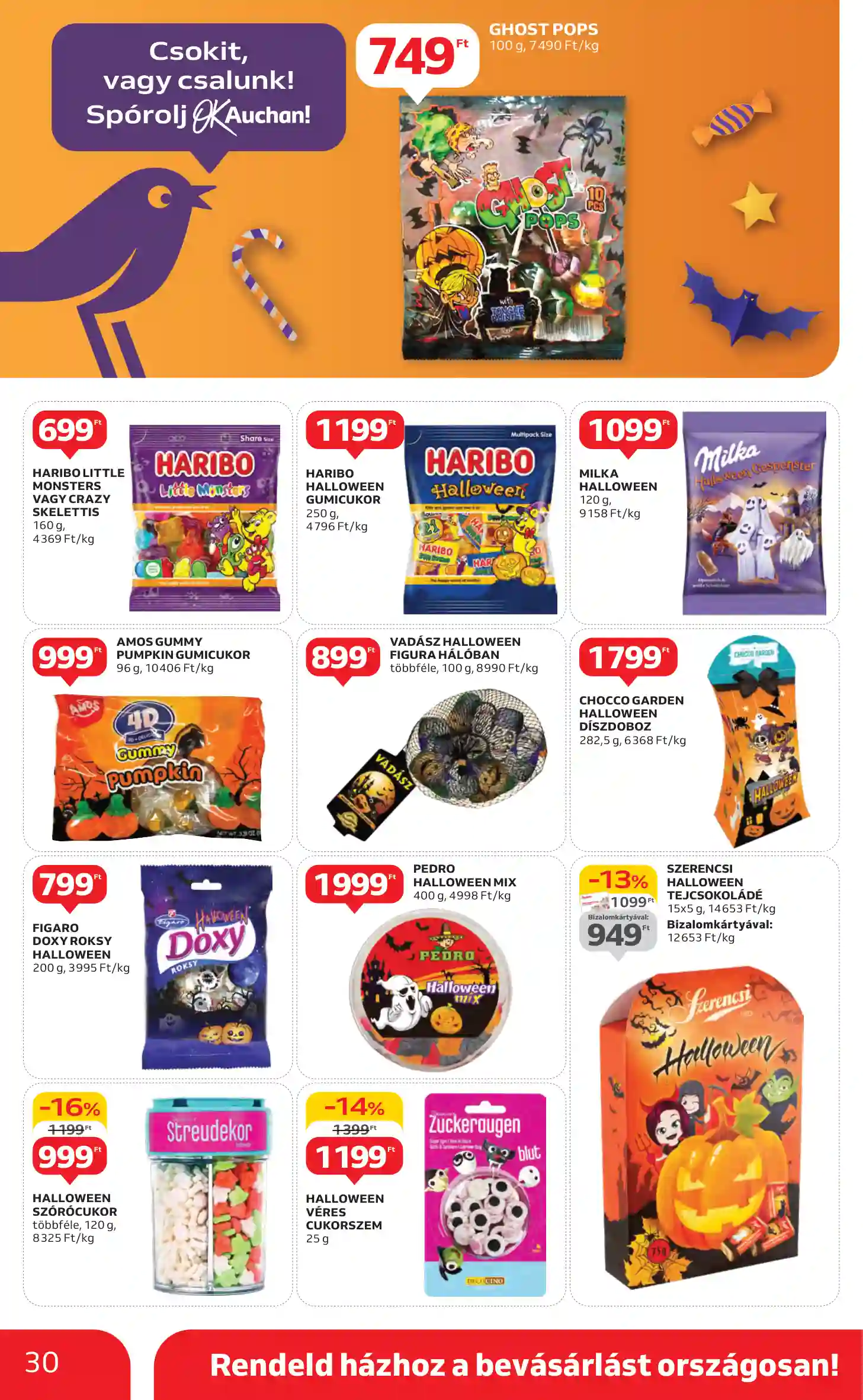 Auchan akciós újság 42. hét (23 oldal)