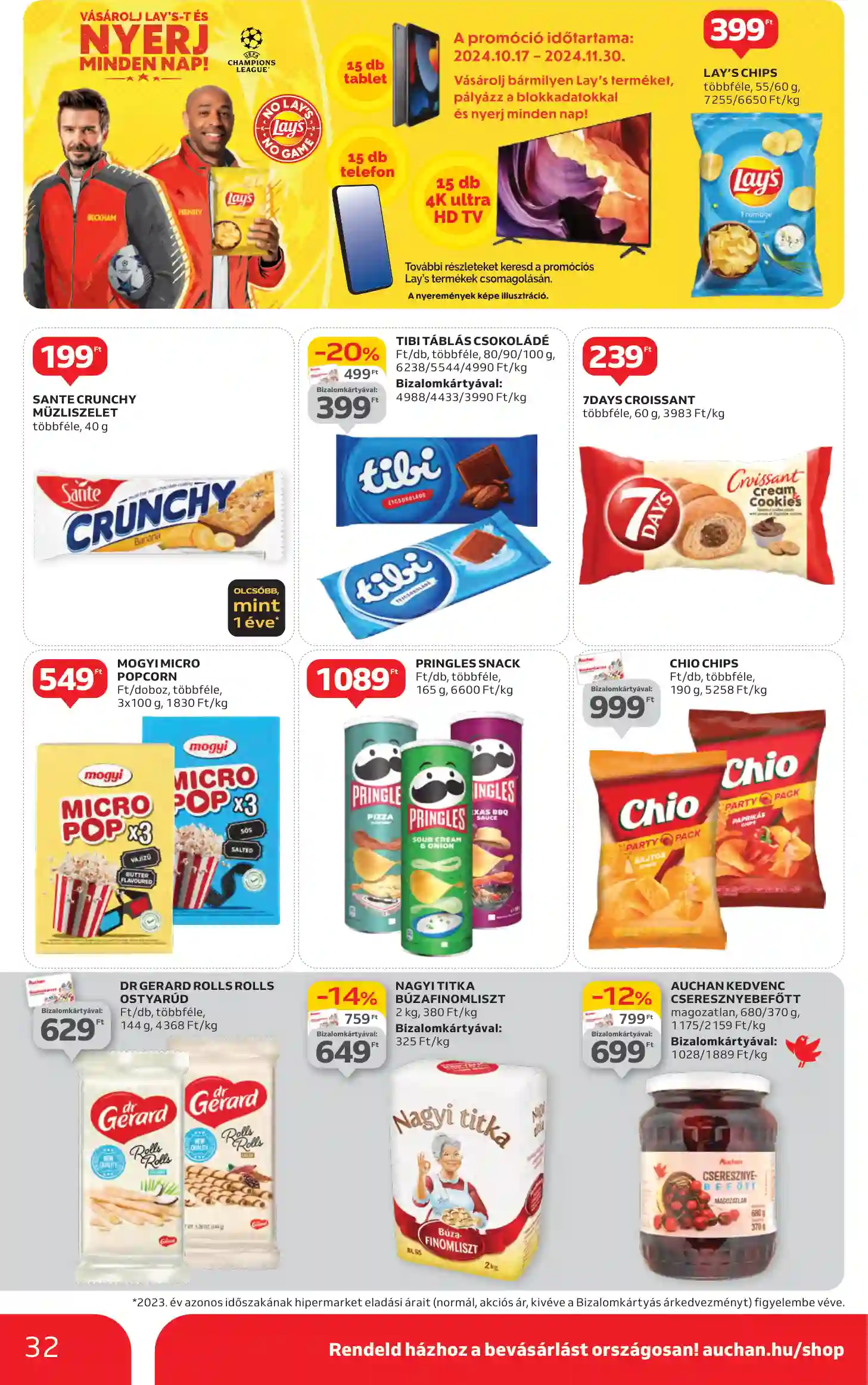 Auchan akciós újság 42. hét (26 oldal)