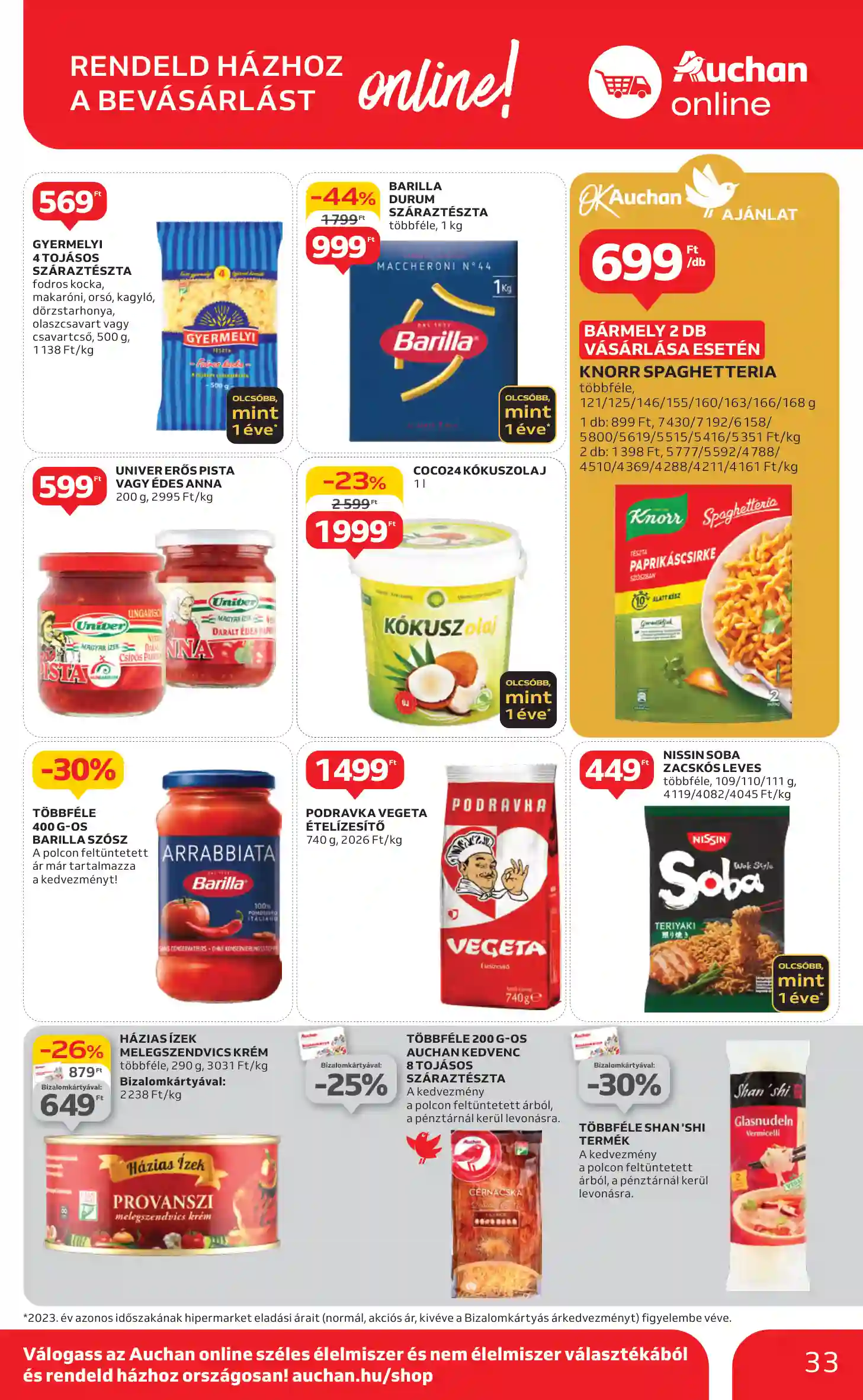 Auchan akciós újság 42. hét (27 oldal)