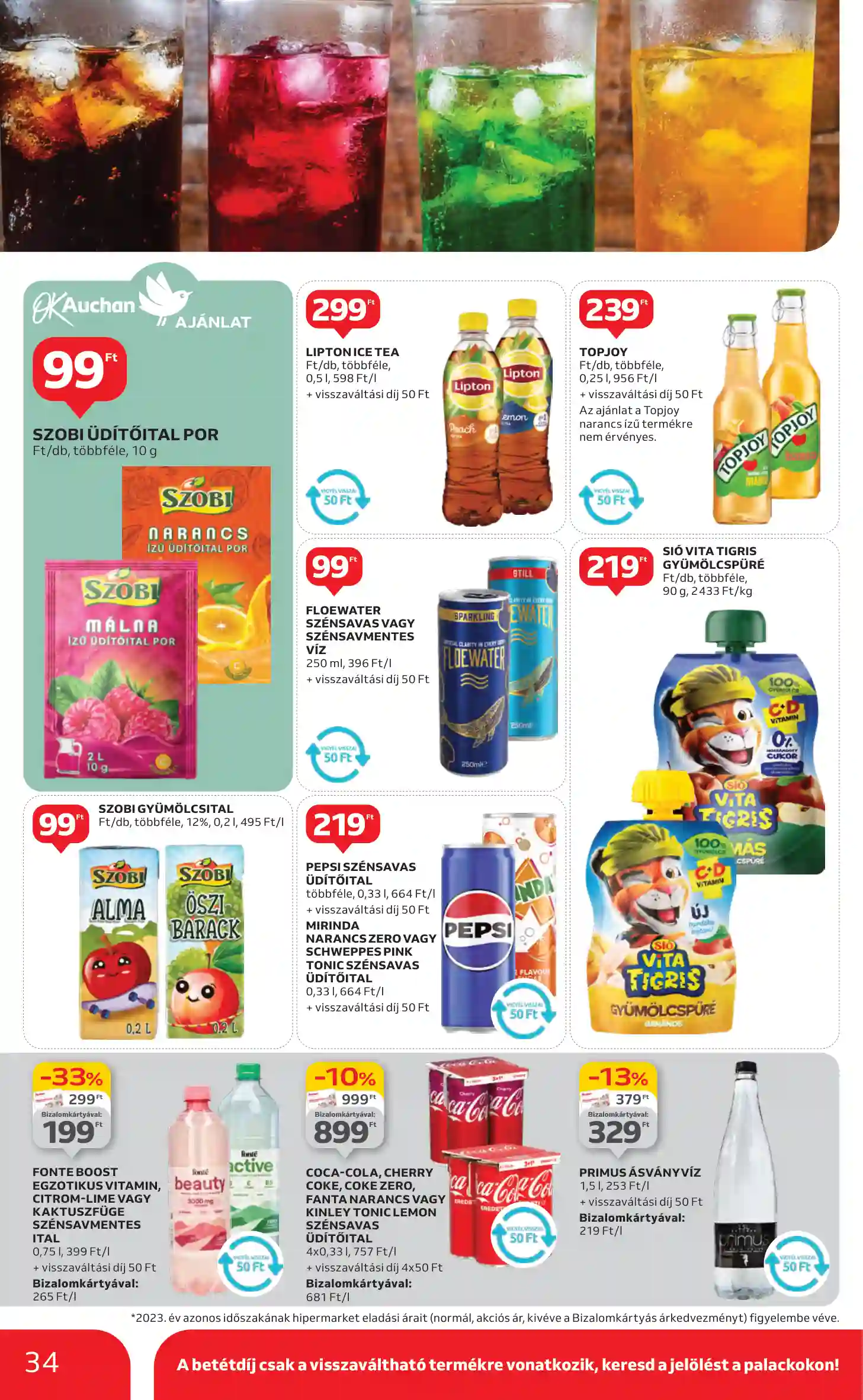 Auchan akciós újság 42. hét (28 oldal)