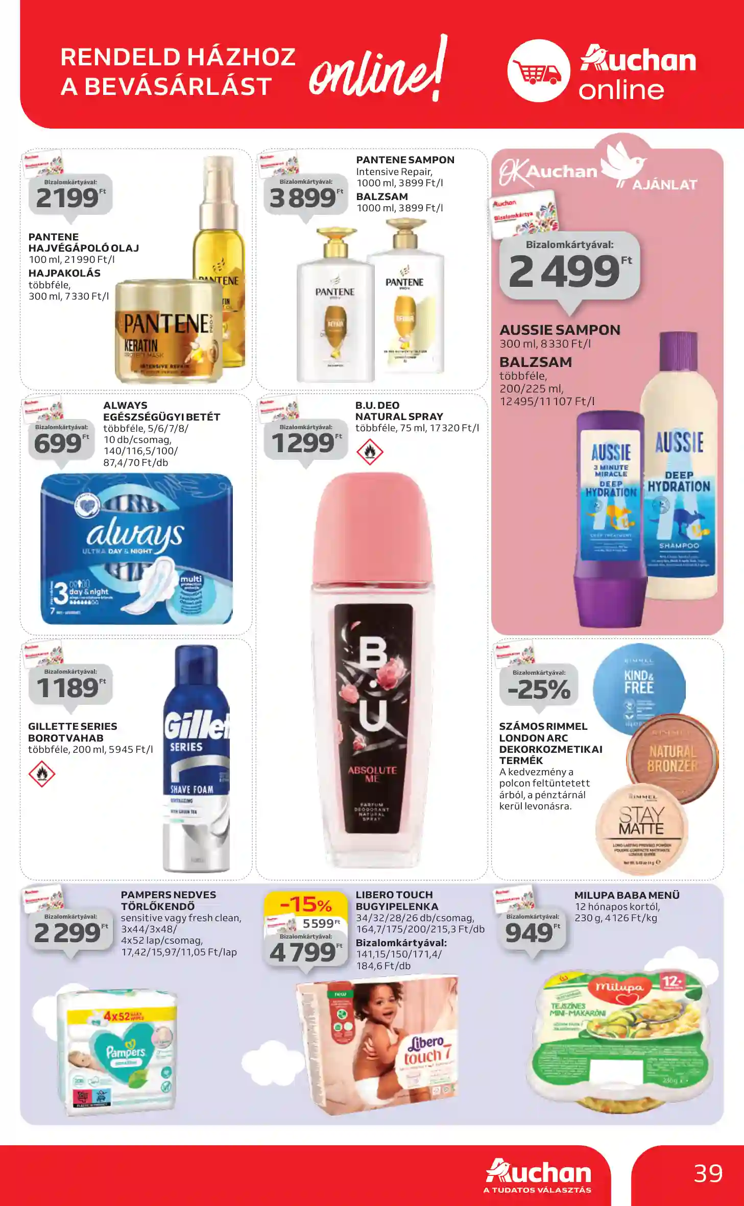Auchan akciós újság 42. hét (33 oldal)