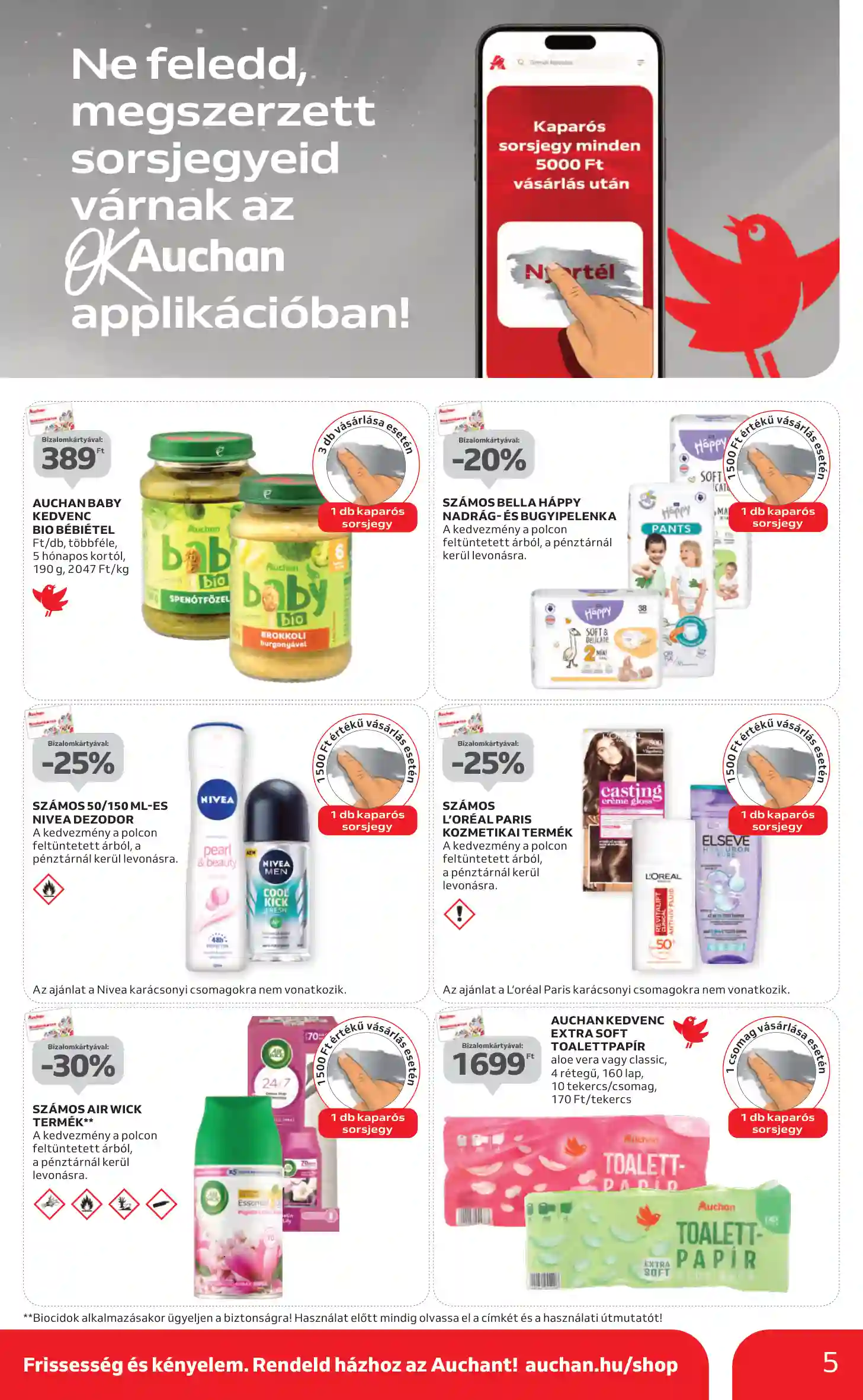 Auchan akciós újság 42. hét (35 oldal)