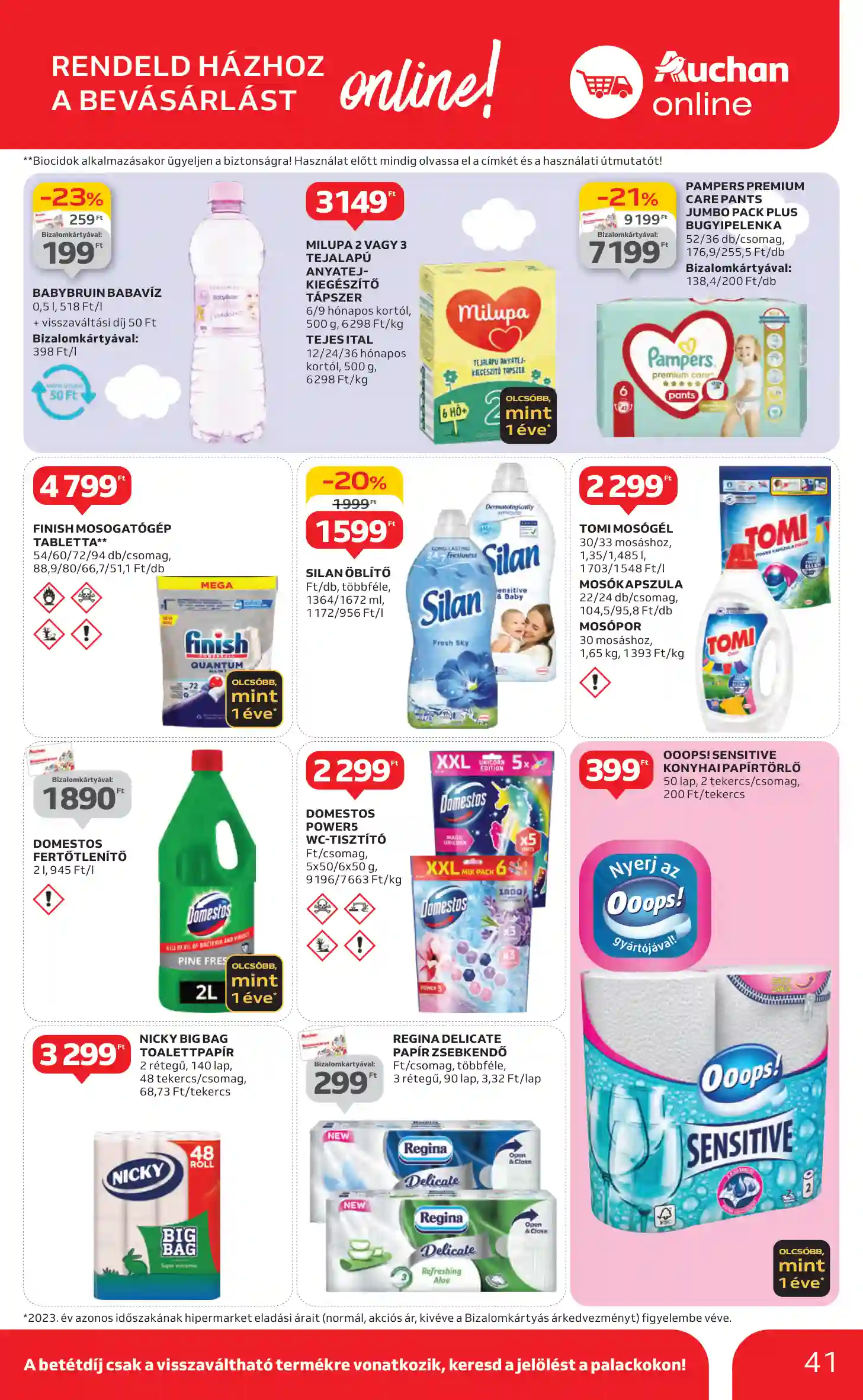 Auchan akciós újság 42. hét (36 oldal)