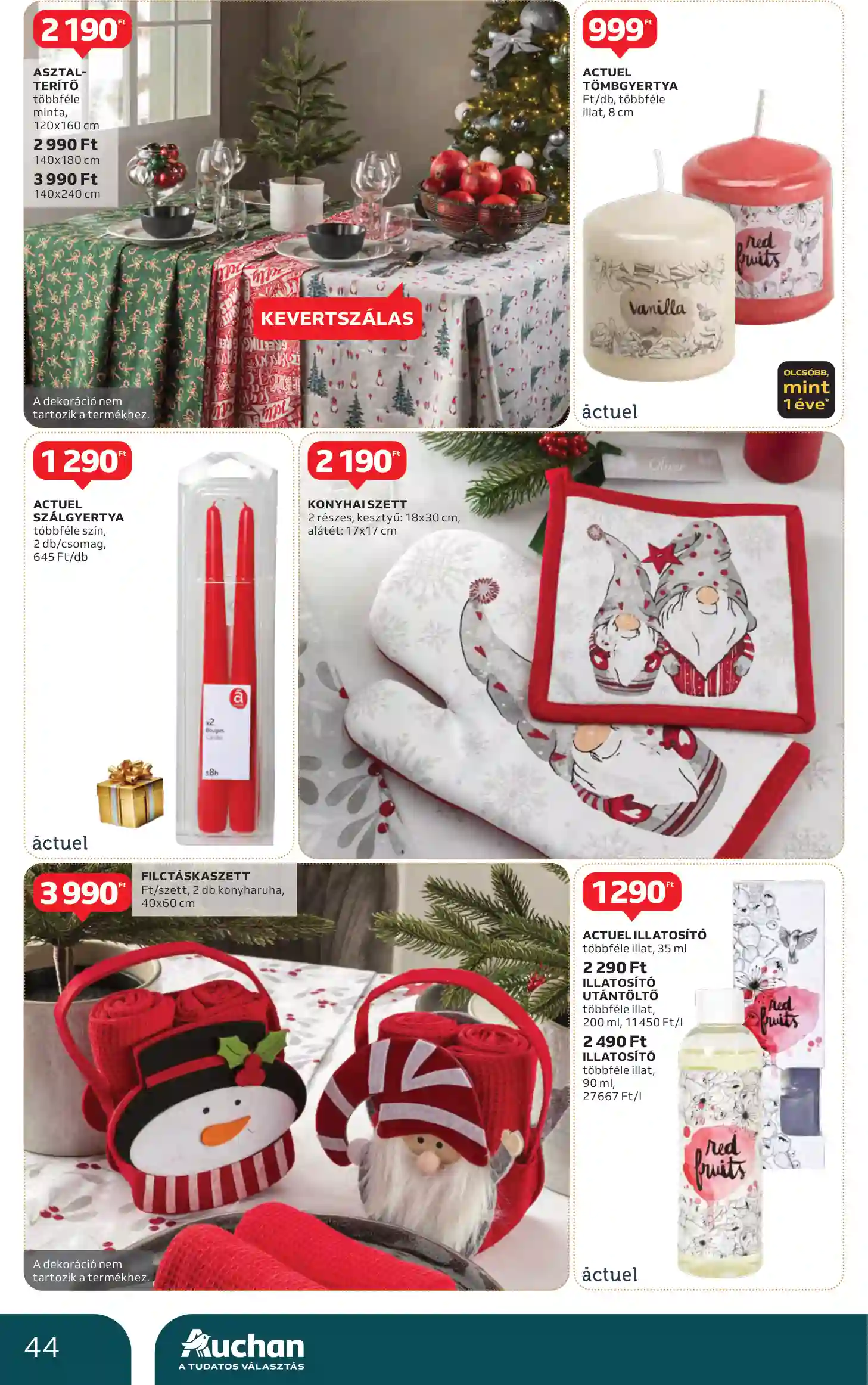 Auchan akciós újság 42. hét (39 oldal)
