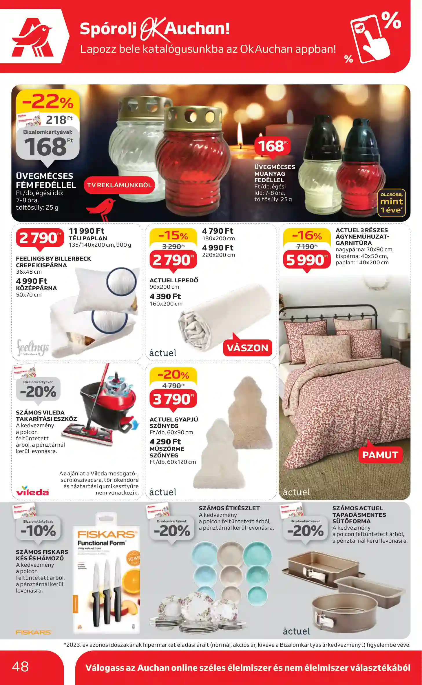 Auchan akciós újság 42. hét (43 oldal)