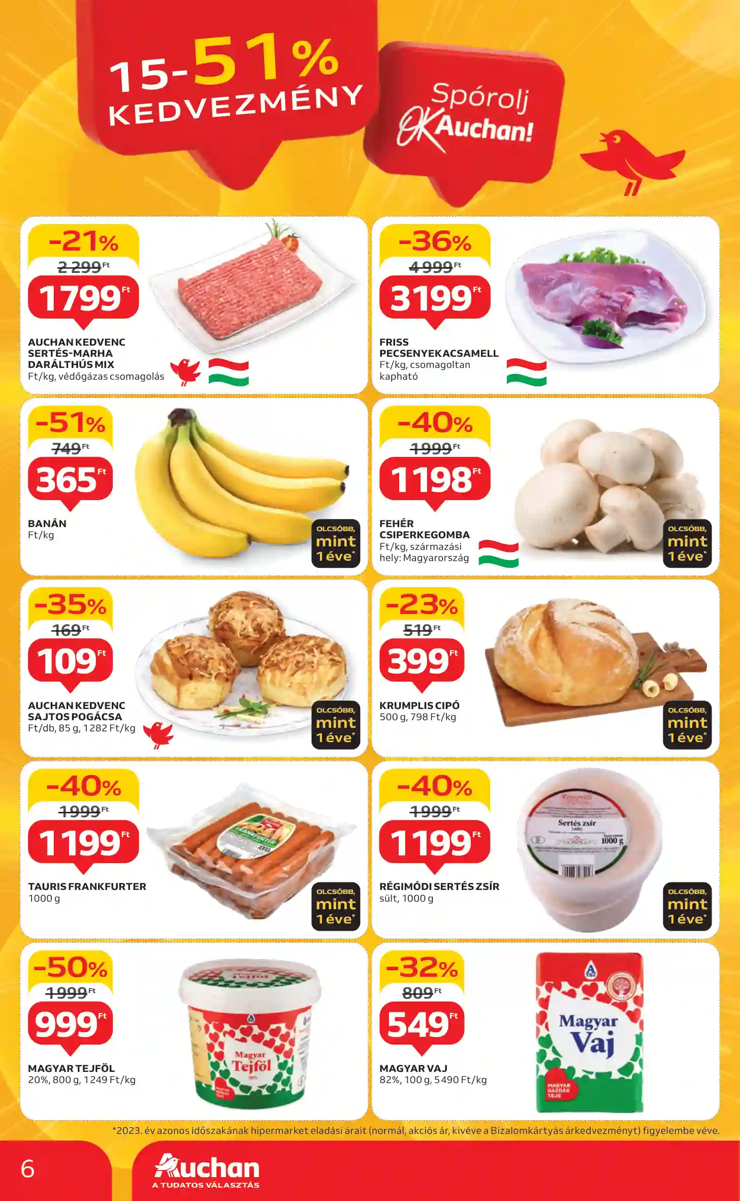 Auchan akciós újság 42. hét (46 oldal)