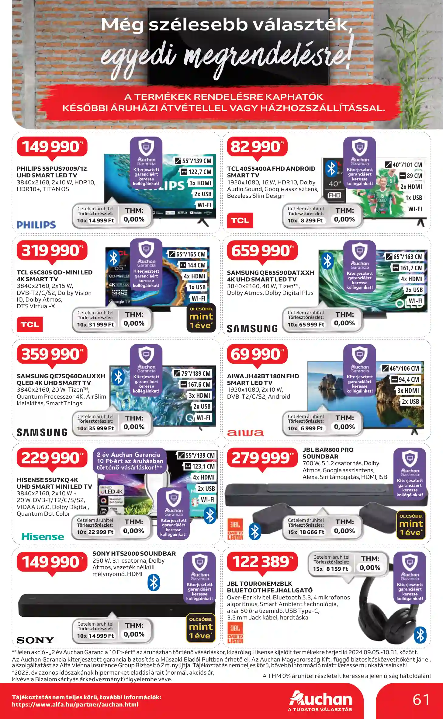 Auchan akciós újság 42. hét (58 oldal)