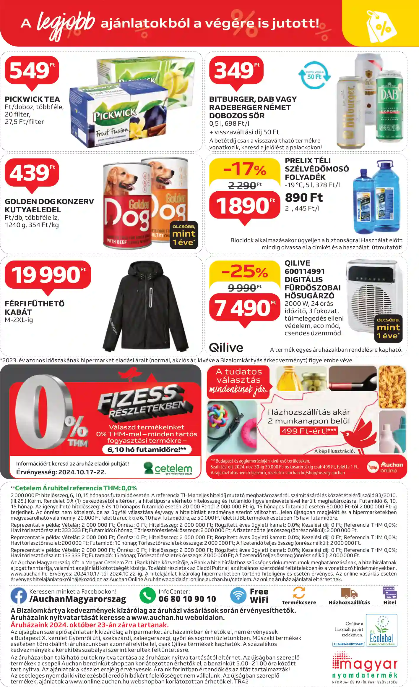 Auchan akciós újság 42. hét (59 oldal)
